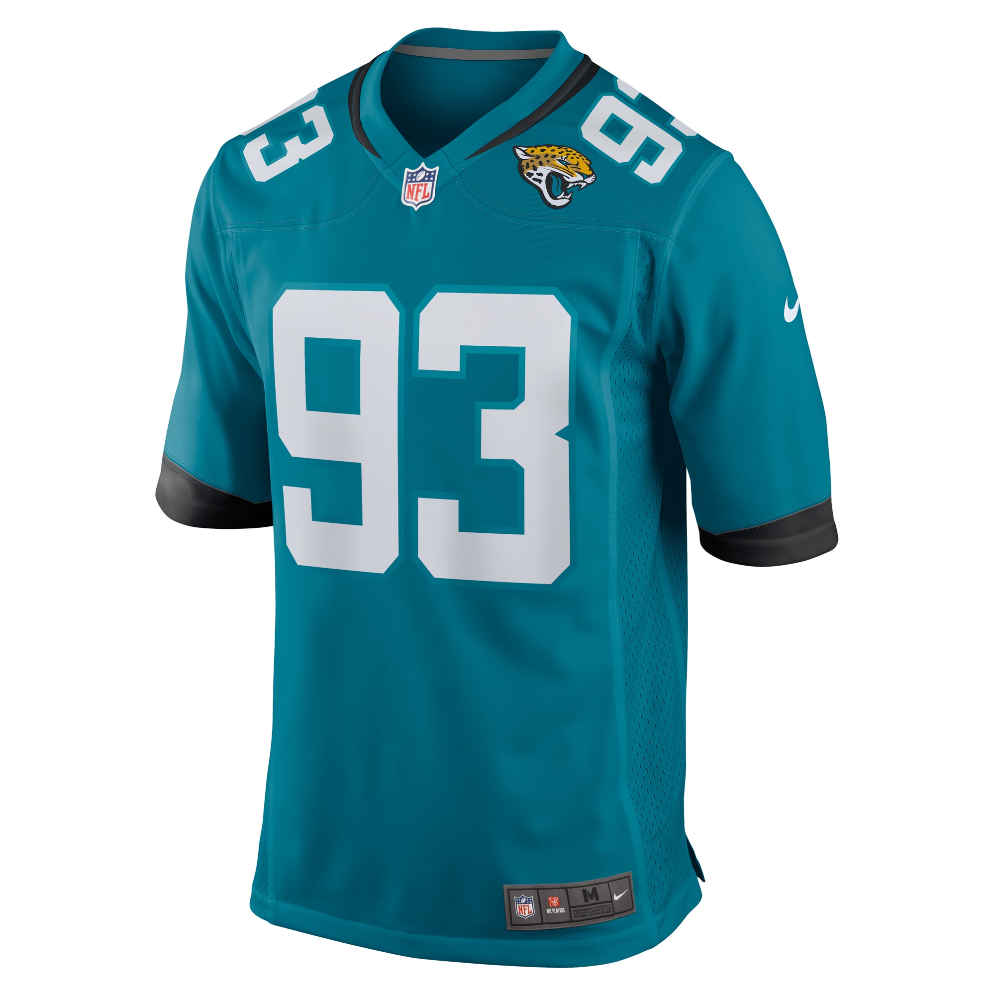 Jacksonville Jaguars Tyler Lacy Teal Team Game NFL Jersey Men's