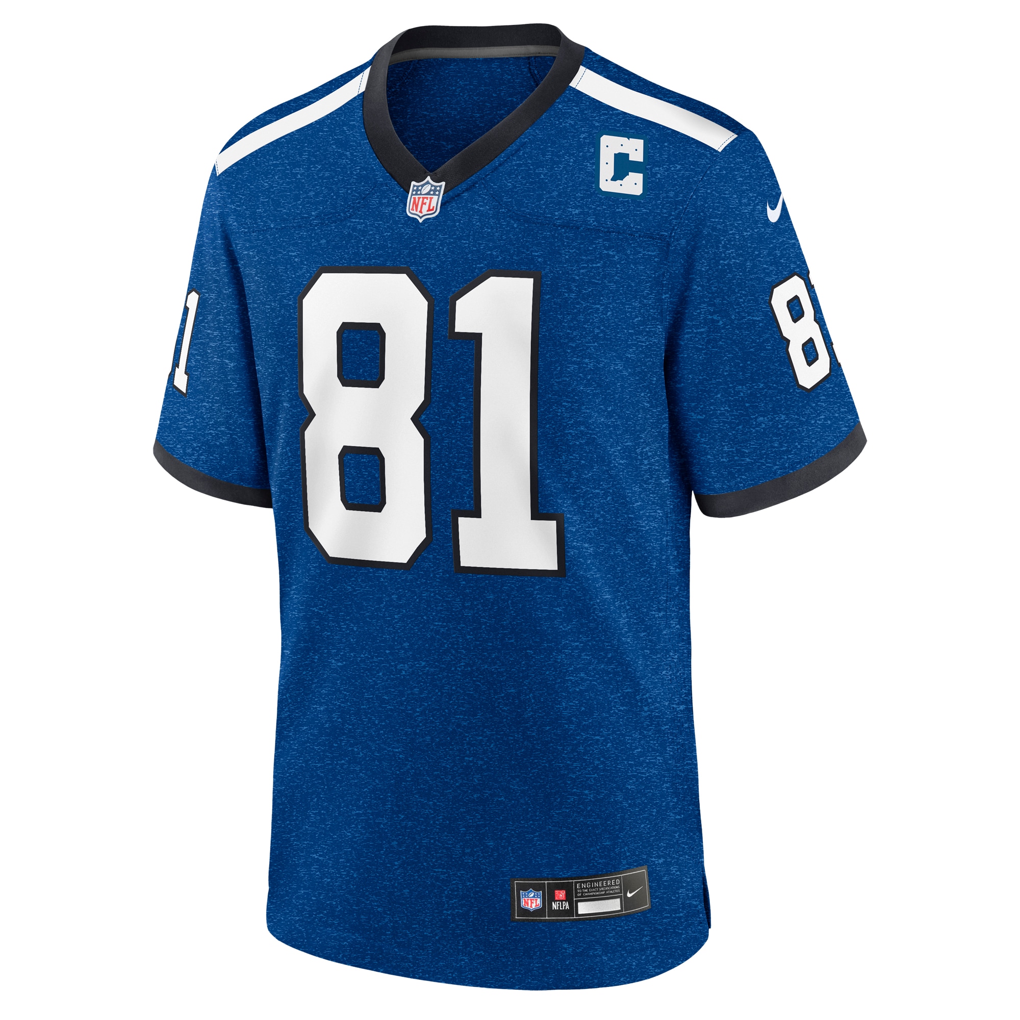 Indianapolis Colts Mo Alie Cox Royal Indiana Nights Alternate Game NFL Jersey Men's