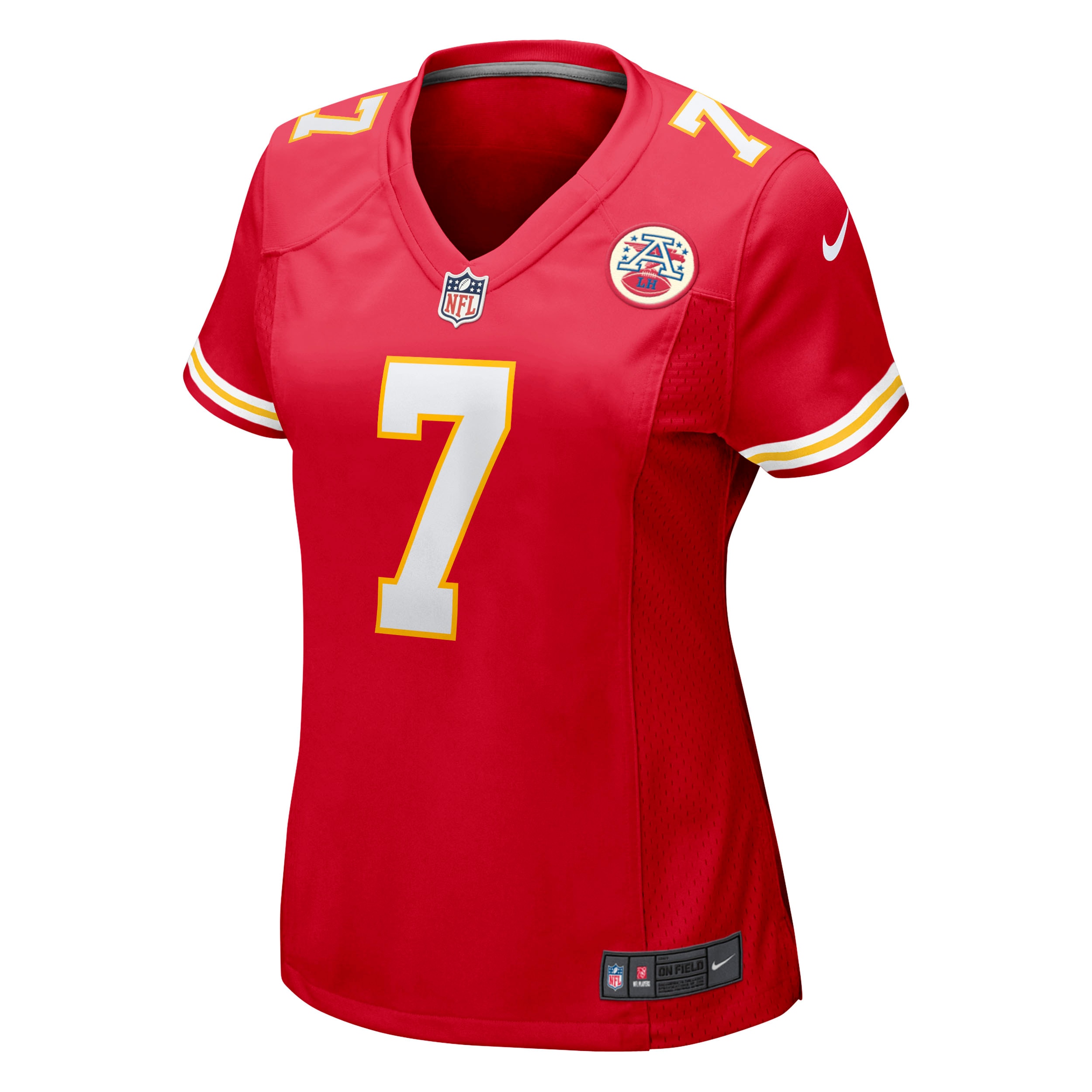 Kansas City Chiefs Harrison Butker Red Game NFL Jersey Women's