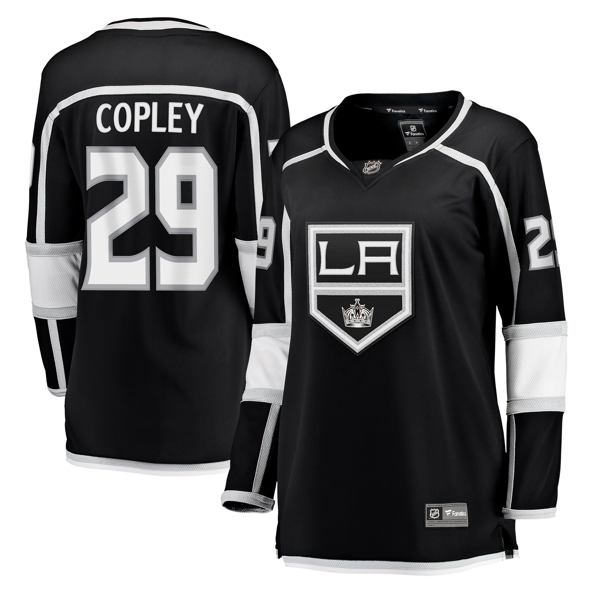 Los Angeles Kings Pheonix Copley Black Home Breakaway Player NHL Jersey Women's