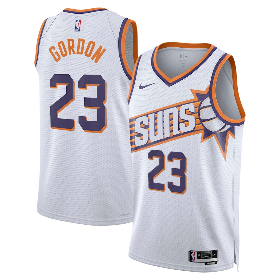 Eric Gordon 23 Phoenix Suns 2023/24 Swingman Association Editio White NBA Jersey Men's