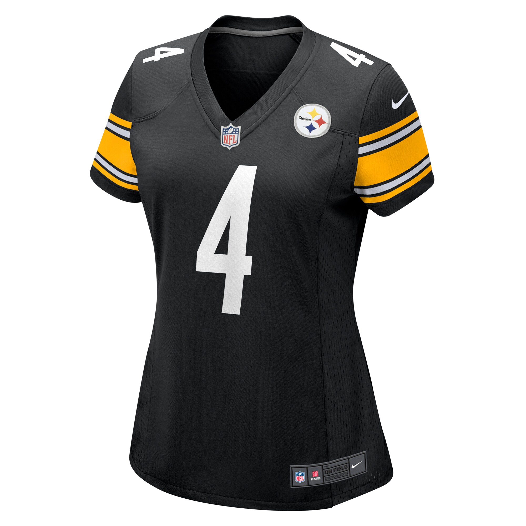 Pittsburgh Steelers Kyle Allen Black Game NFL Jersey Women's