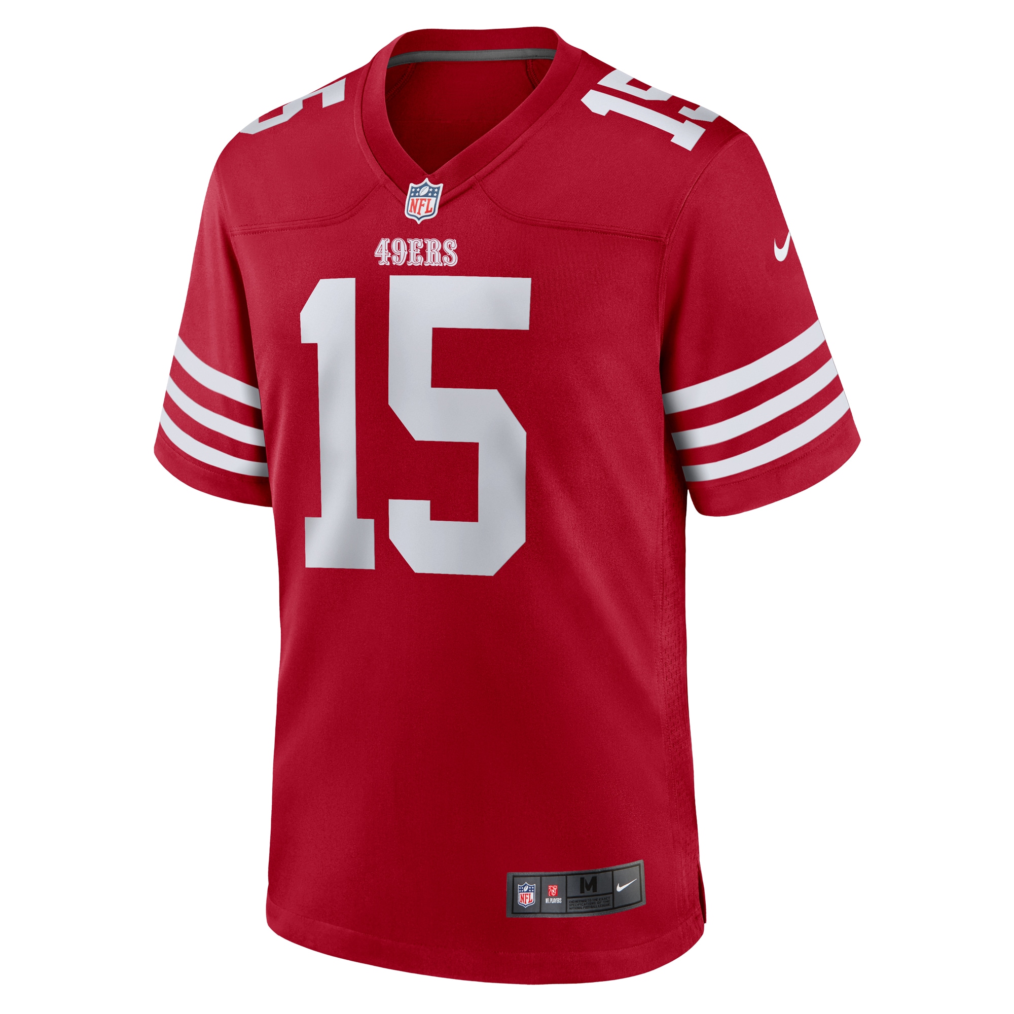 San Francisco 49ers Jauan Jennings Scarlet Game NFL Jersey Men's