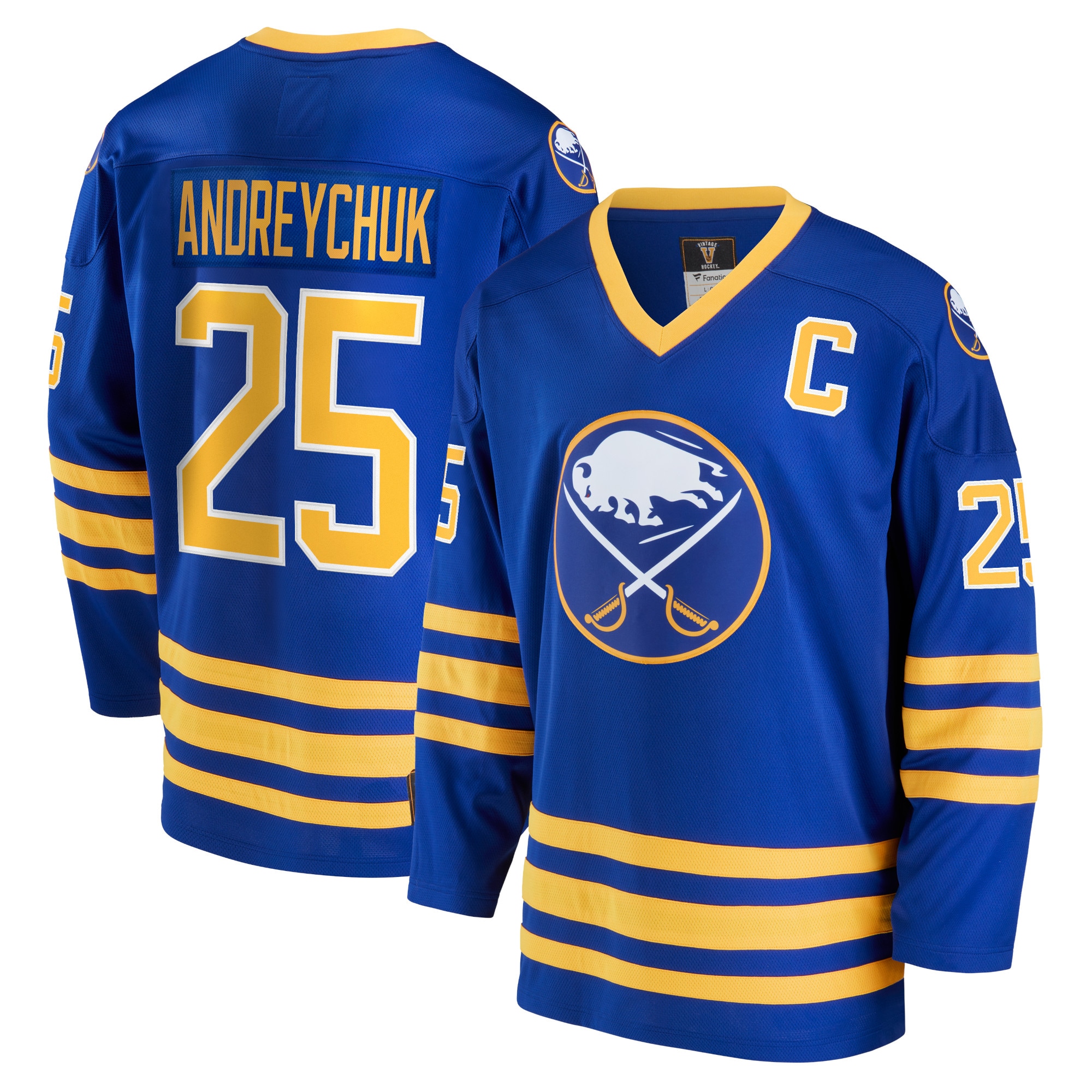 Buffalo Sabres Dave Andreychuk Royal Breakaway Retired Player NHL Jersey Men's
