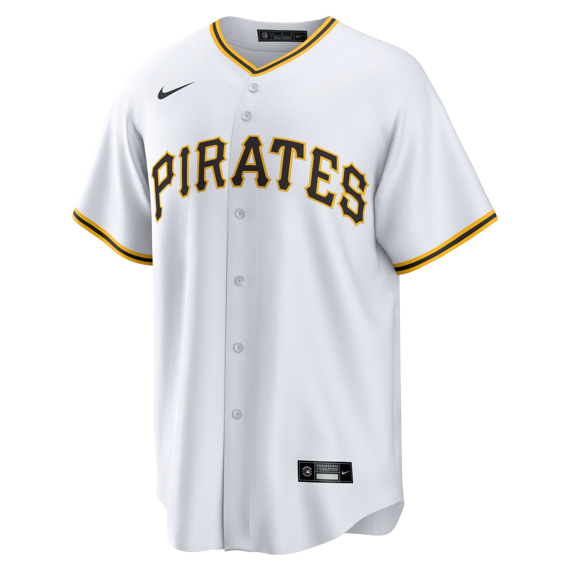 Pittsburgh Pirates Oneil Cruz White Home MLB Jersey Men's