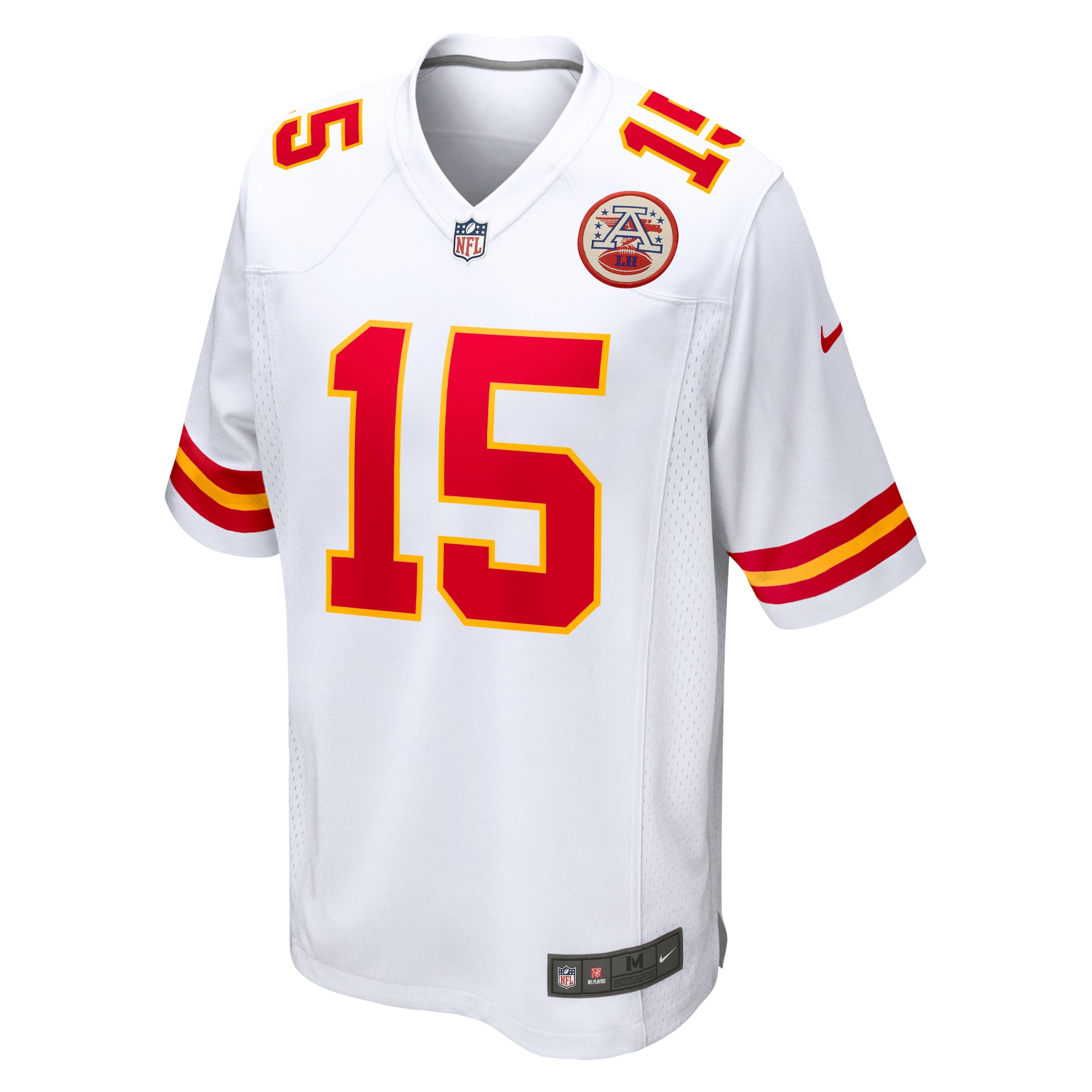 Kansas City Chiefs Patrick Mahomes White Game NFL Jersey Men's