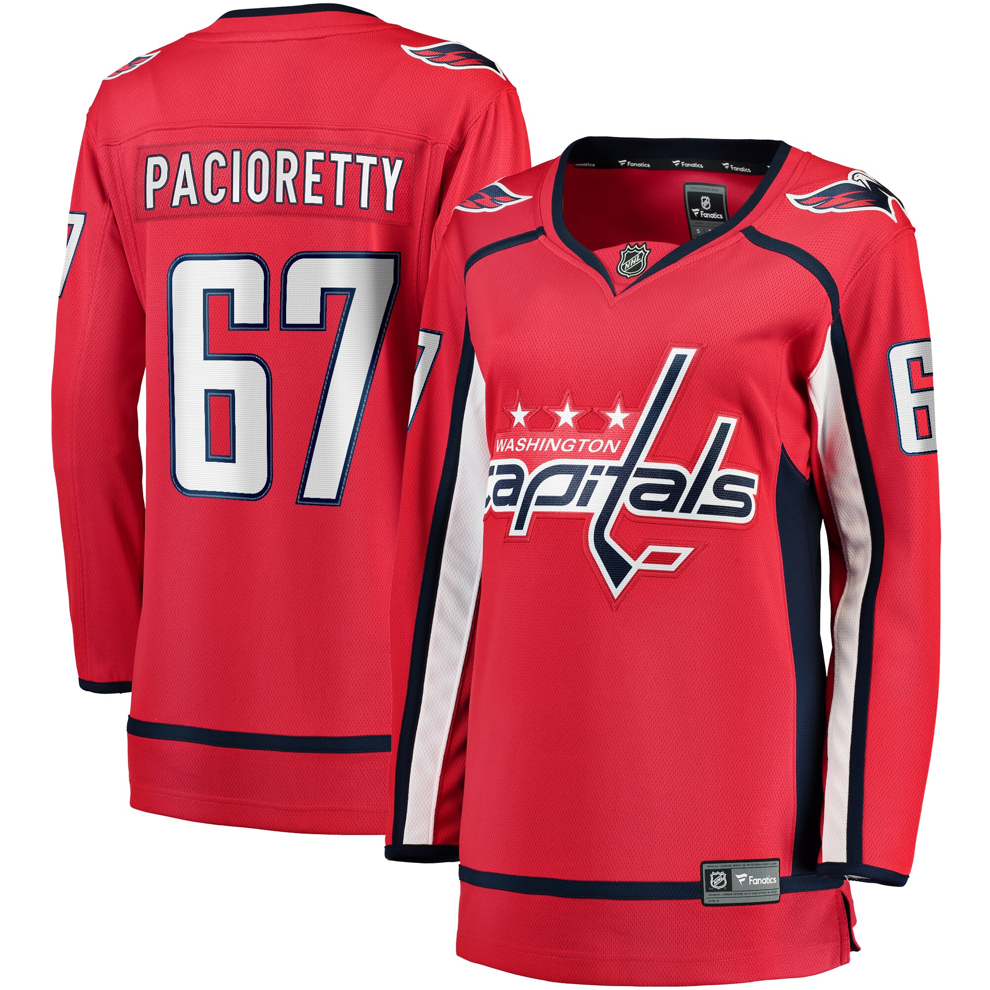 Washington Capitals Max Pacioretty Red Home Breakaway Player NHL Jersey Women's