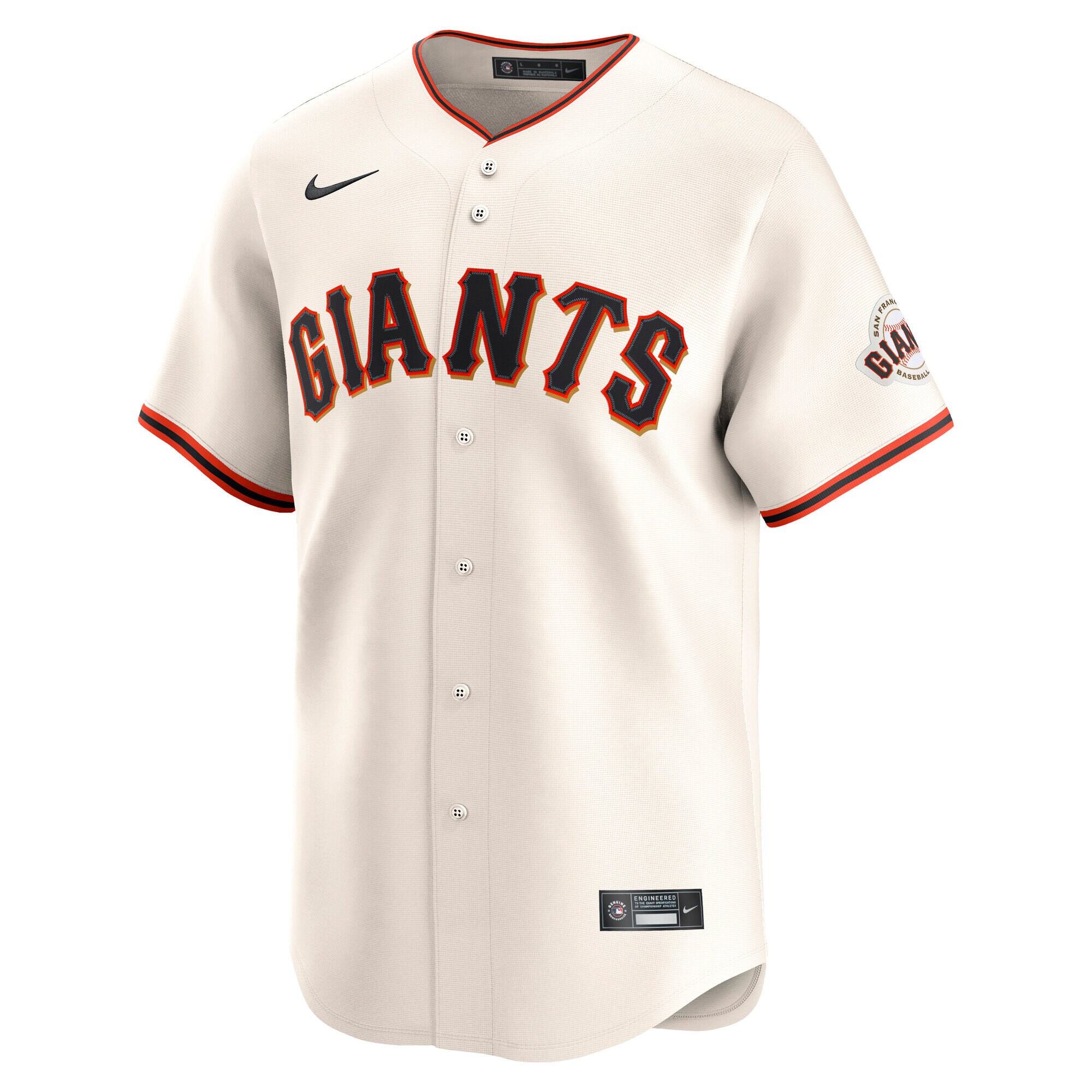 San Francisco Giants Willy Adames Cream Alternate Limited Player MLB Jersey Men's