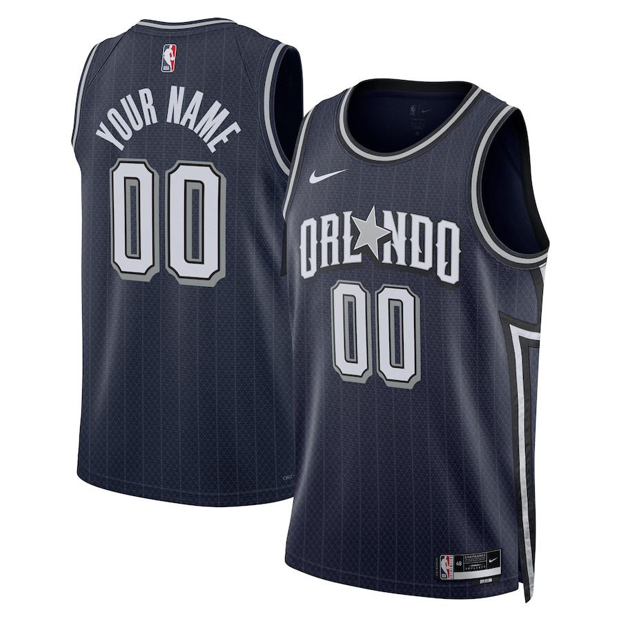 Orlando Magicc 2023/24 City Edition Swingman Custom Navy NBA Jersey Men's