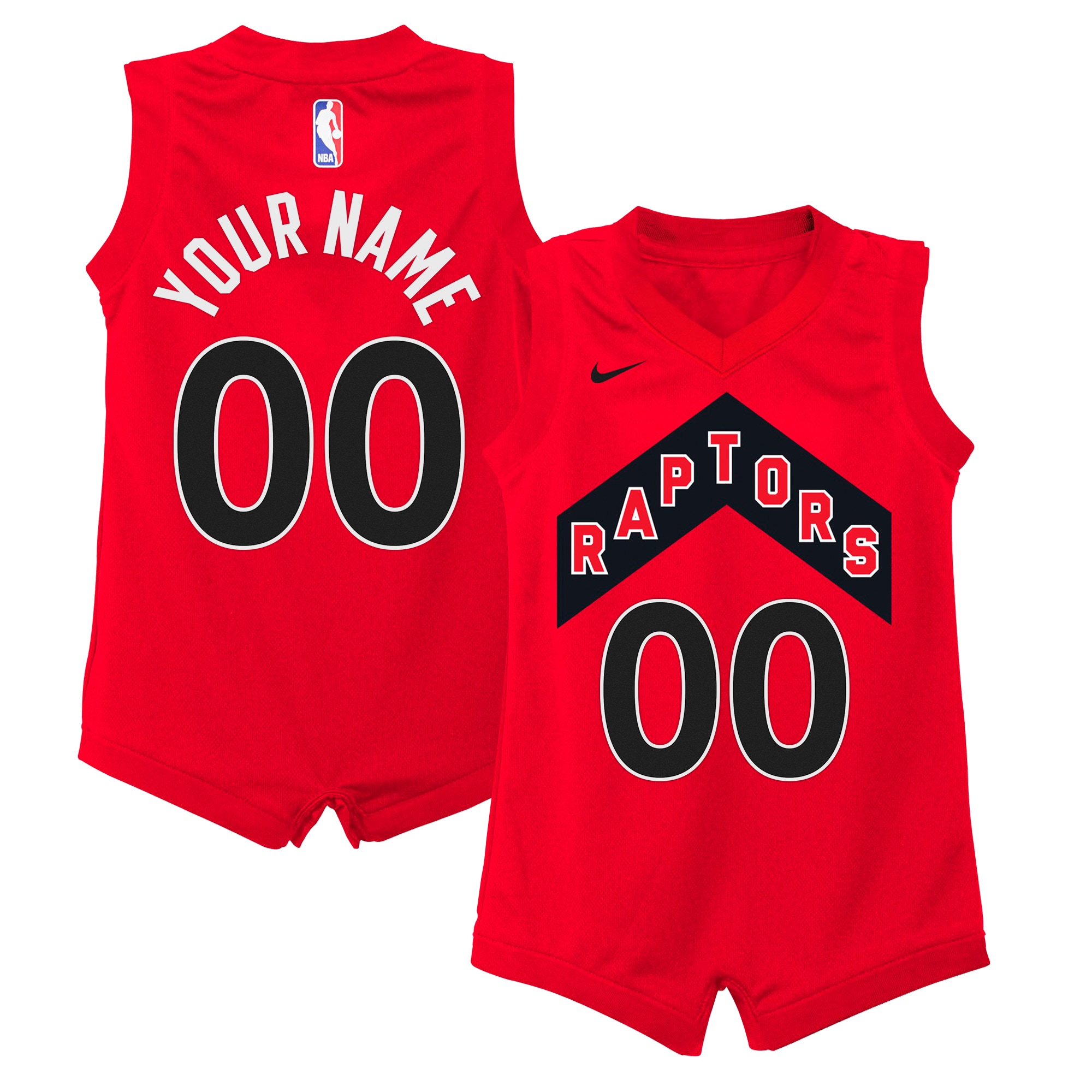 Toronto Raptors Onesie Custom Infant NBA Jersey Men's