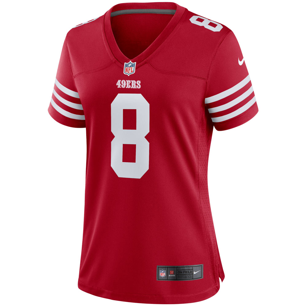 San Francisco 49ers Steve Young Scarlet Retired Player Game NFL Jersey Women's
