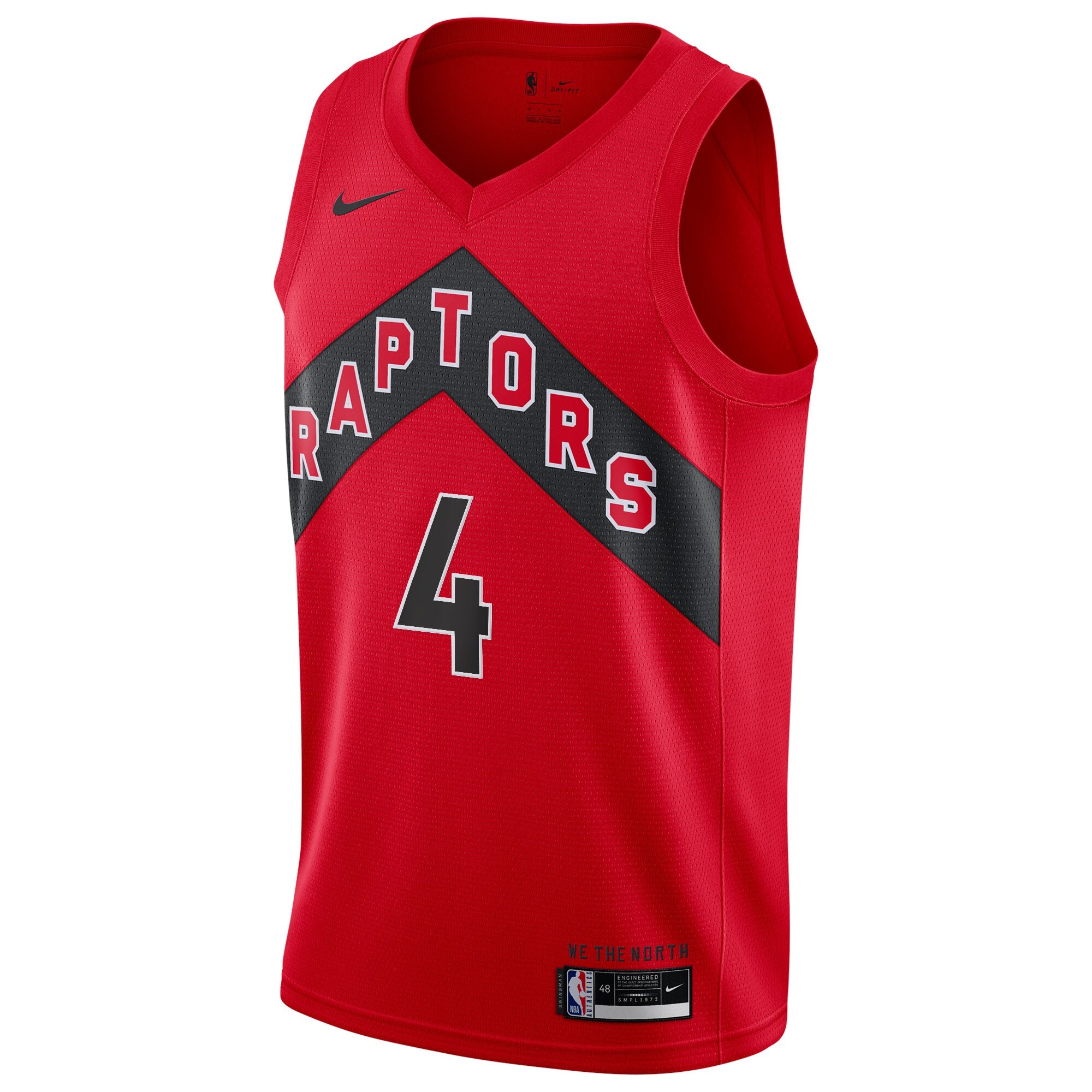 Toronto Raptors Swingman Red Scottie Barnes Icon Edition NBA Jersey Men's