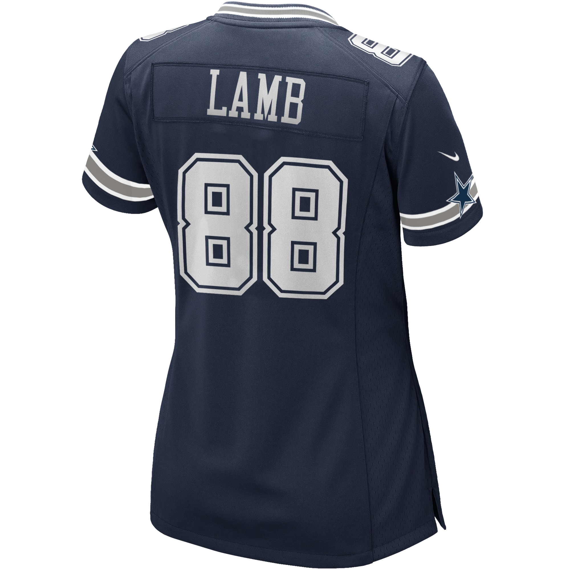 Dallas Cowboys CeeDee Lamb Navy Game NFL Jersey Women's