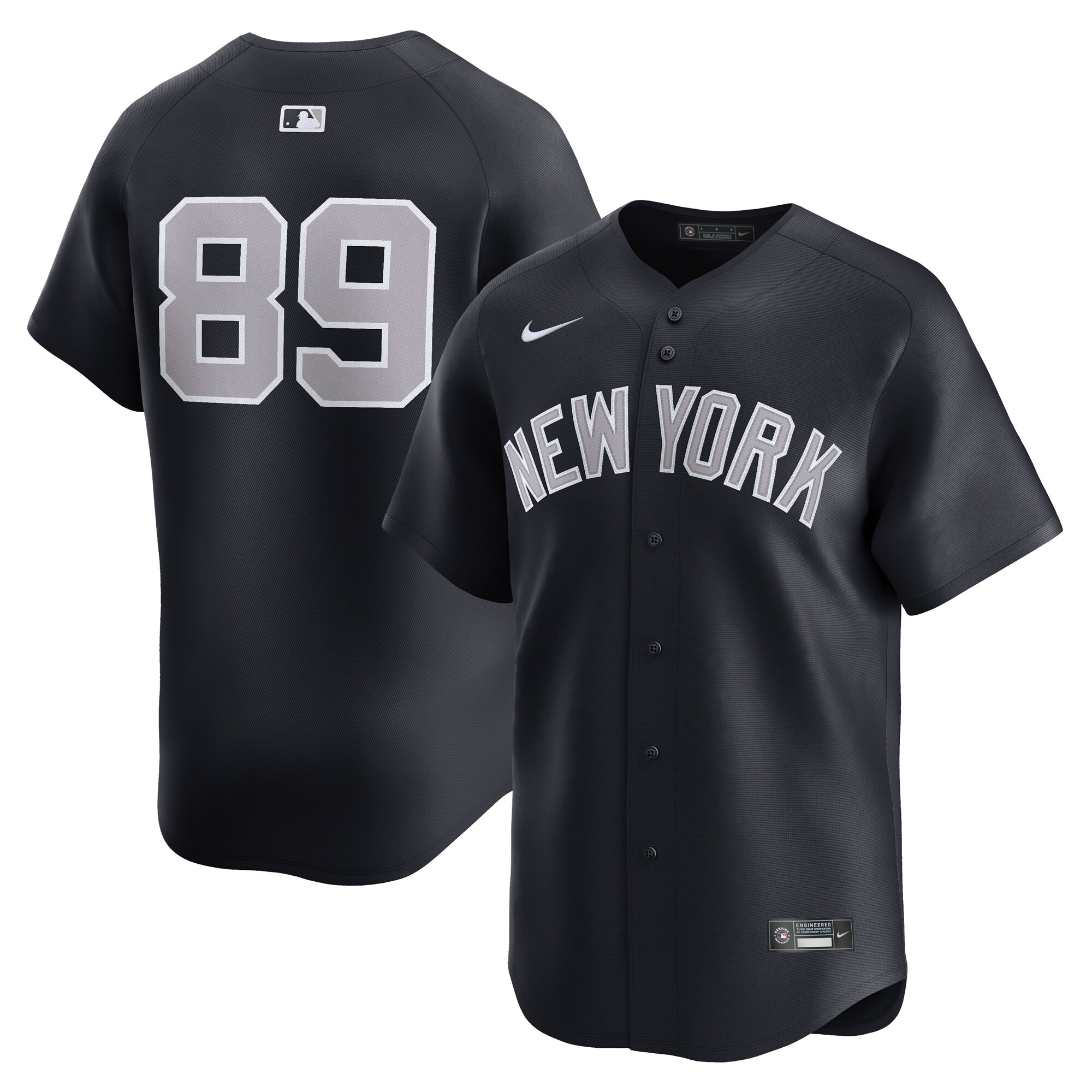 New York Yankees Jasson Dom?nguez Navy Alternate Limited Player MLB Jersey Men's