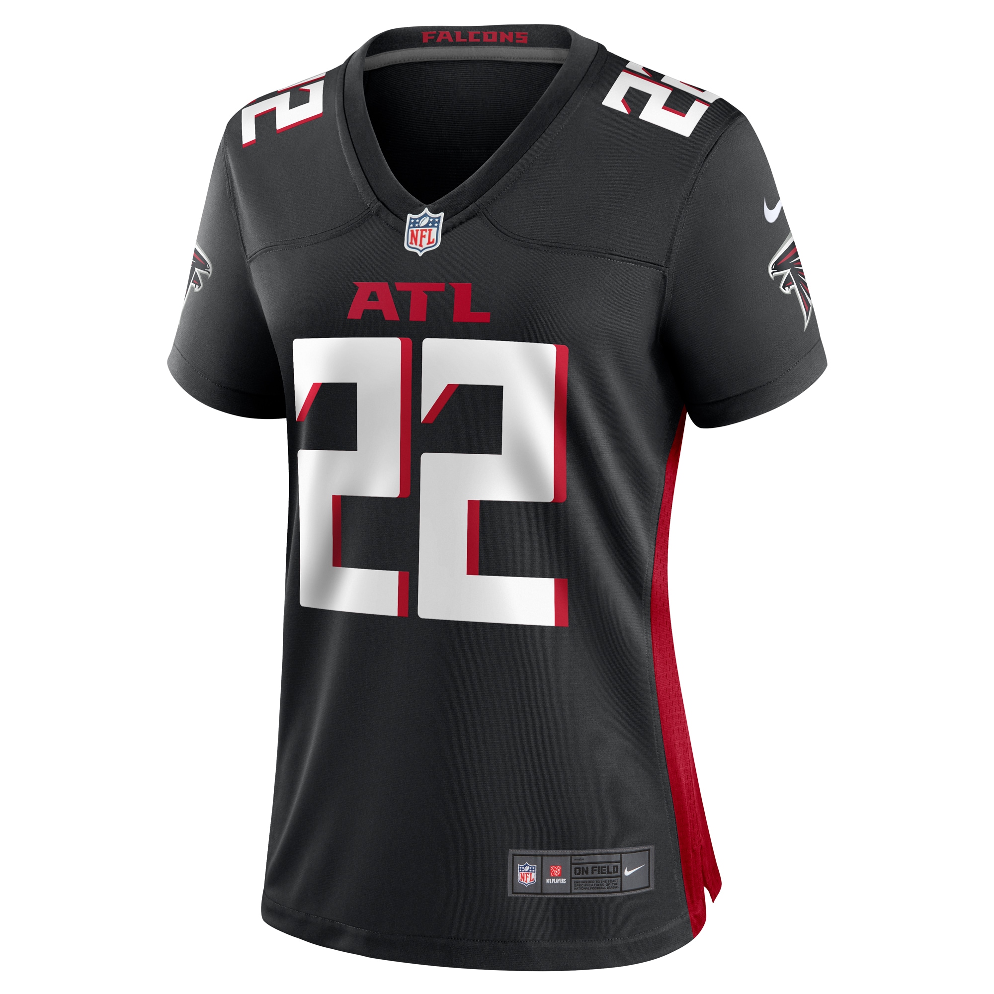 Atlanta Falcons Cornell Armstrong Black Team Game NFL Jersey Women's
