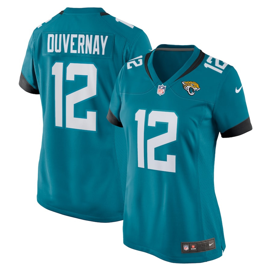 Devin Duvernay 12 Jacksonville Jaguars Alternate Game Teal NFL Jersey Women's