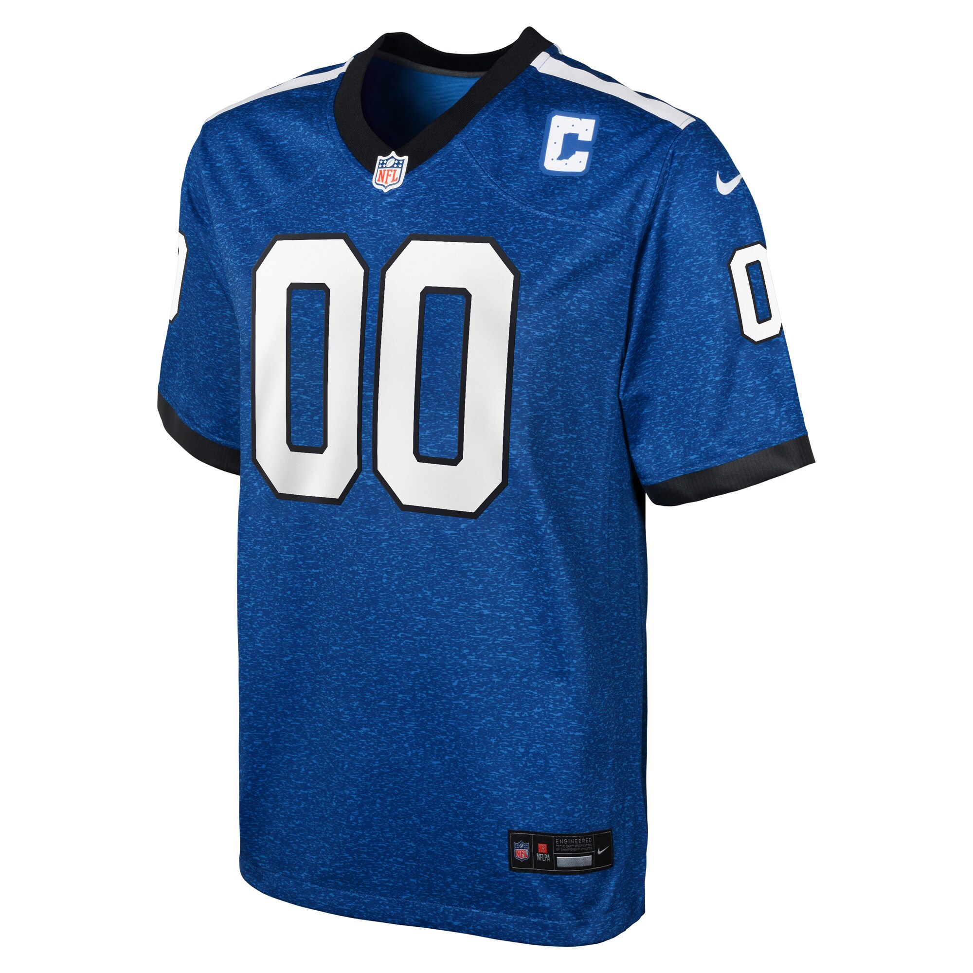 Indianapolis Colts Blue Indiana Nights Alternate Custom Game NFL Jersey Youth