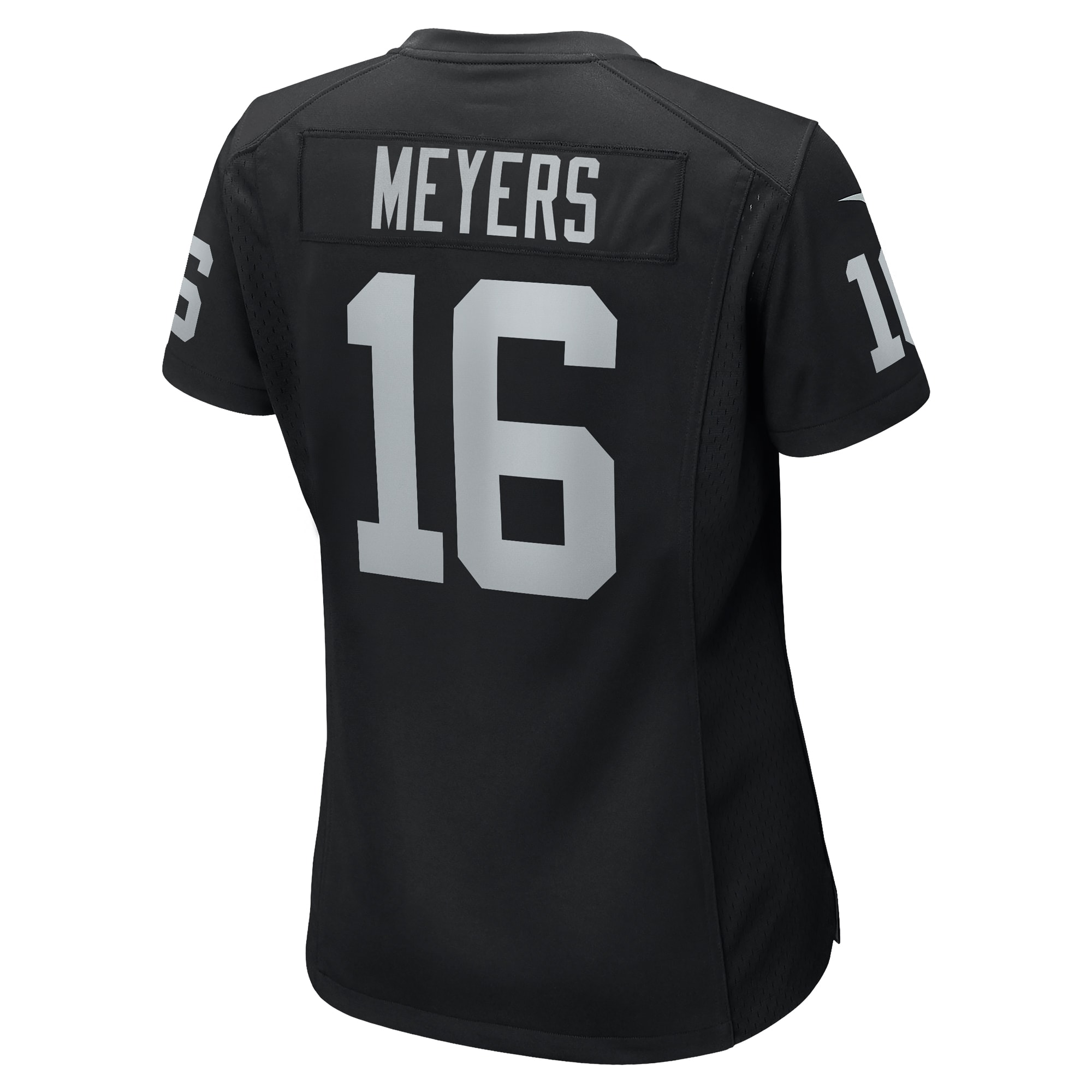 Las Vegas Raiders Jakobi Meyers Black Game Player NFL Jersey Women's