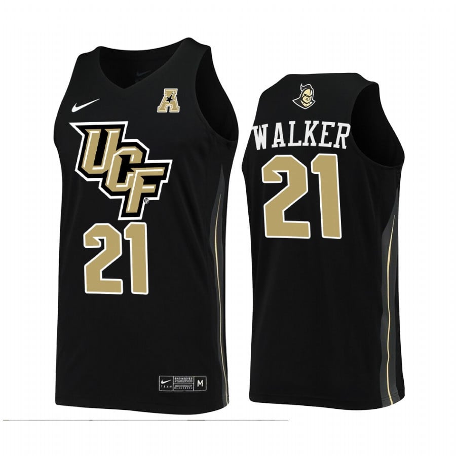 UCF Knights C.J. Walker 21 College Black Uniform NCAA Jersey Men's