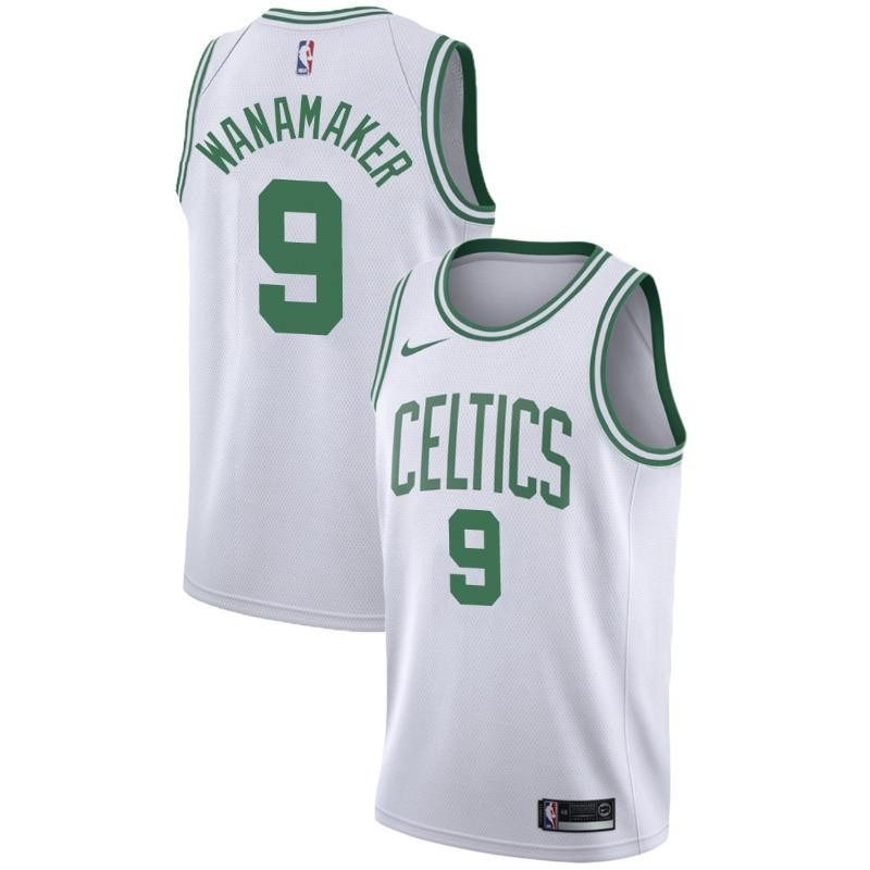 Boston Celtics Brad Wanamaker 9 Associatio White NBA Jersey Men's