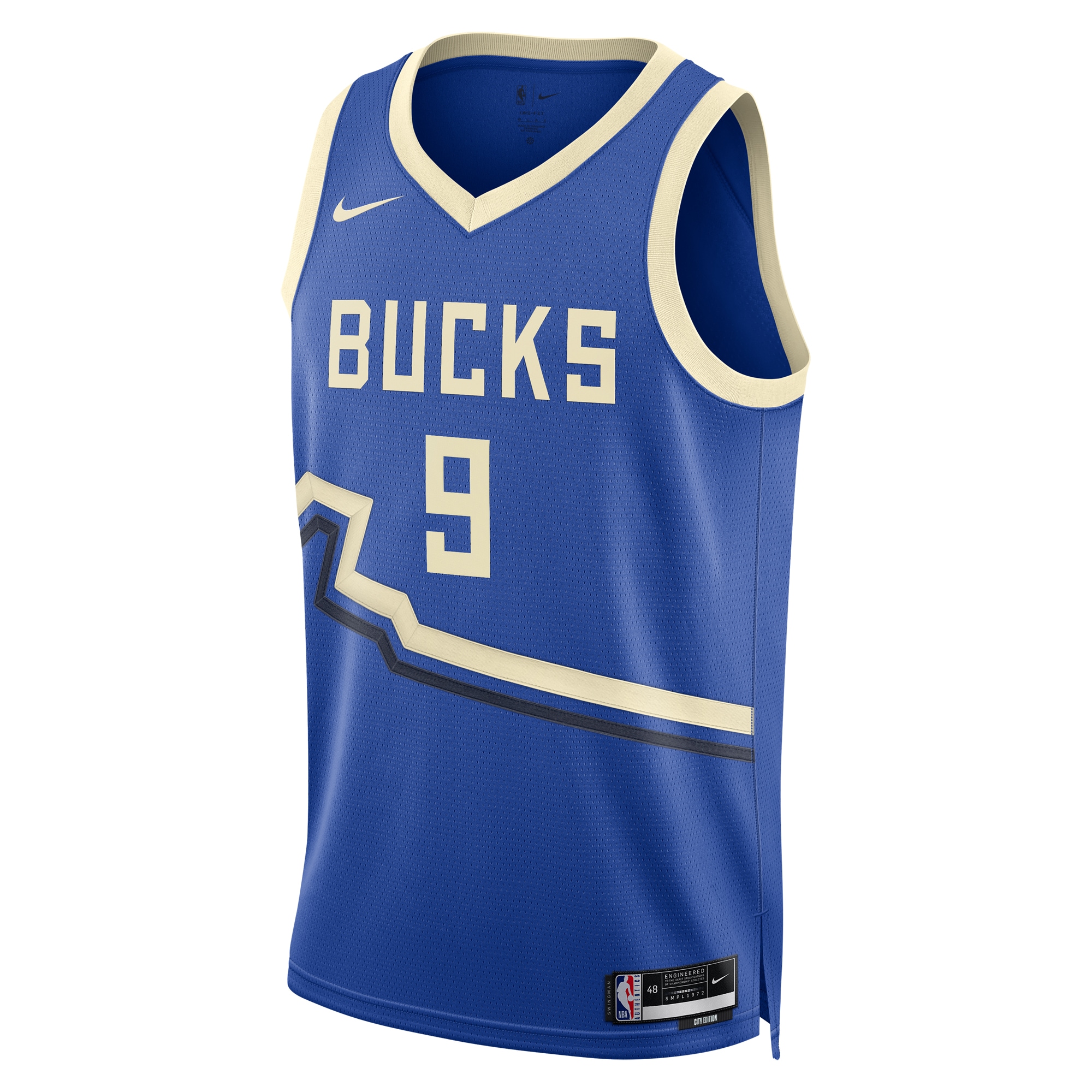 Milwaukee Bucks City Edition Swingman 2024 Royal Bobby Portis Jr Unisex NBA Jersey Unisex