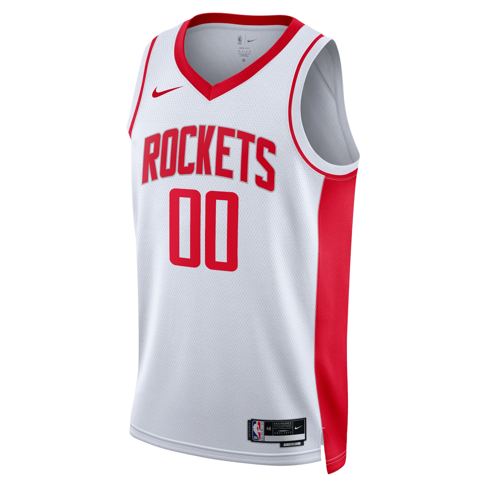 Houston Rockets Association Swingman Custom Unisex NBA Jersey Unisex