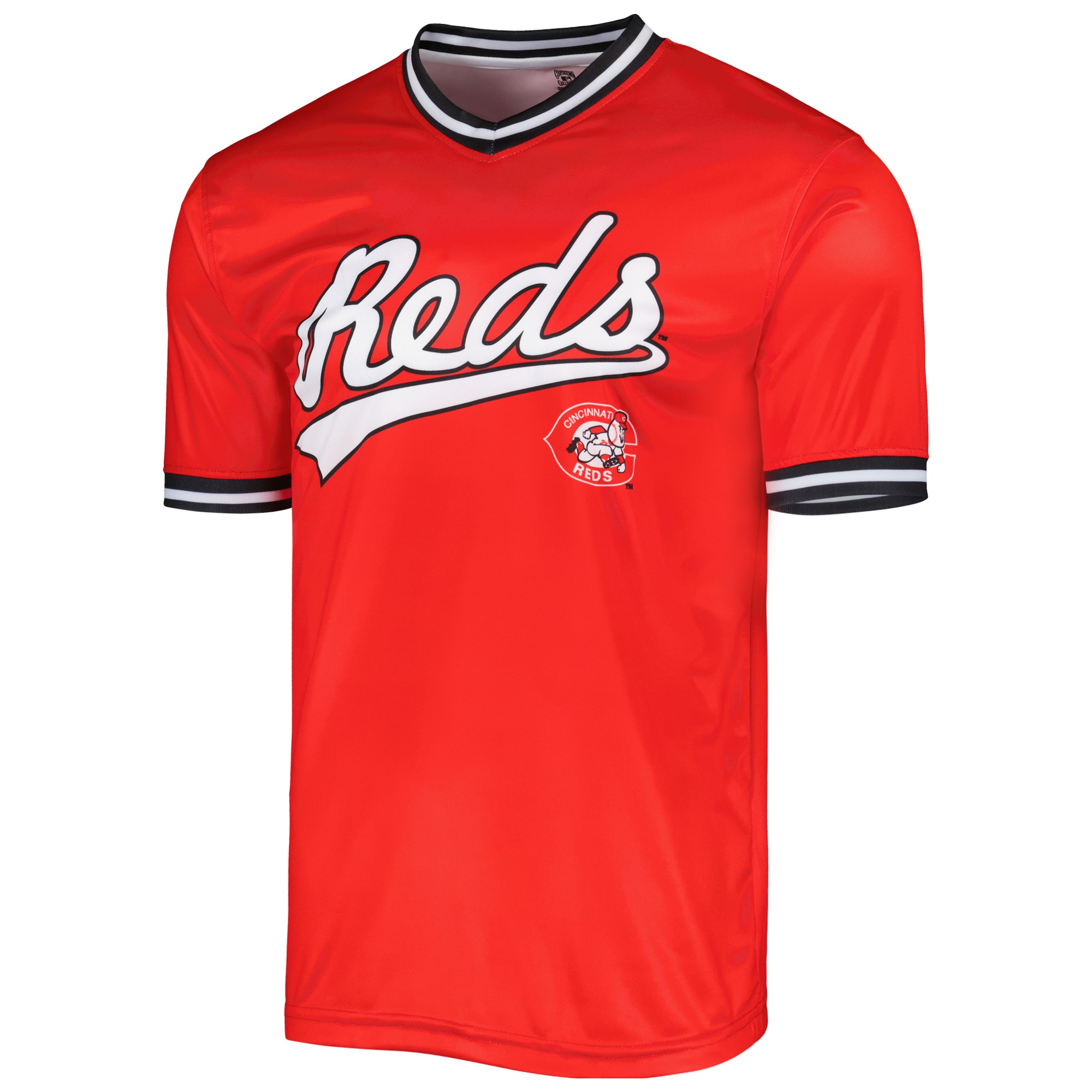 Cincinnati Reds Stitches Red Cooperstown Collection Team MLB Jersey Men's