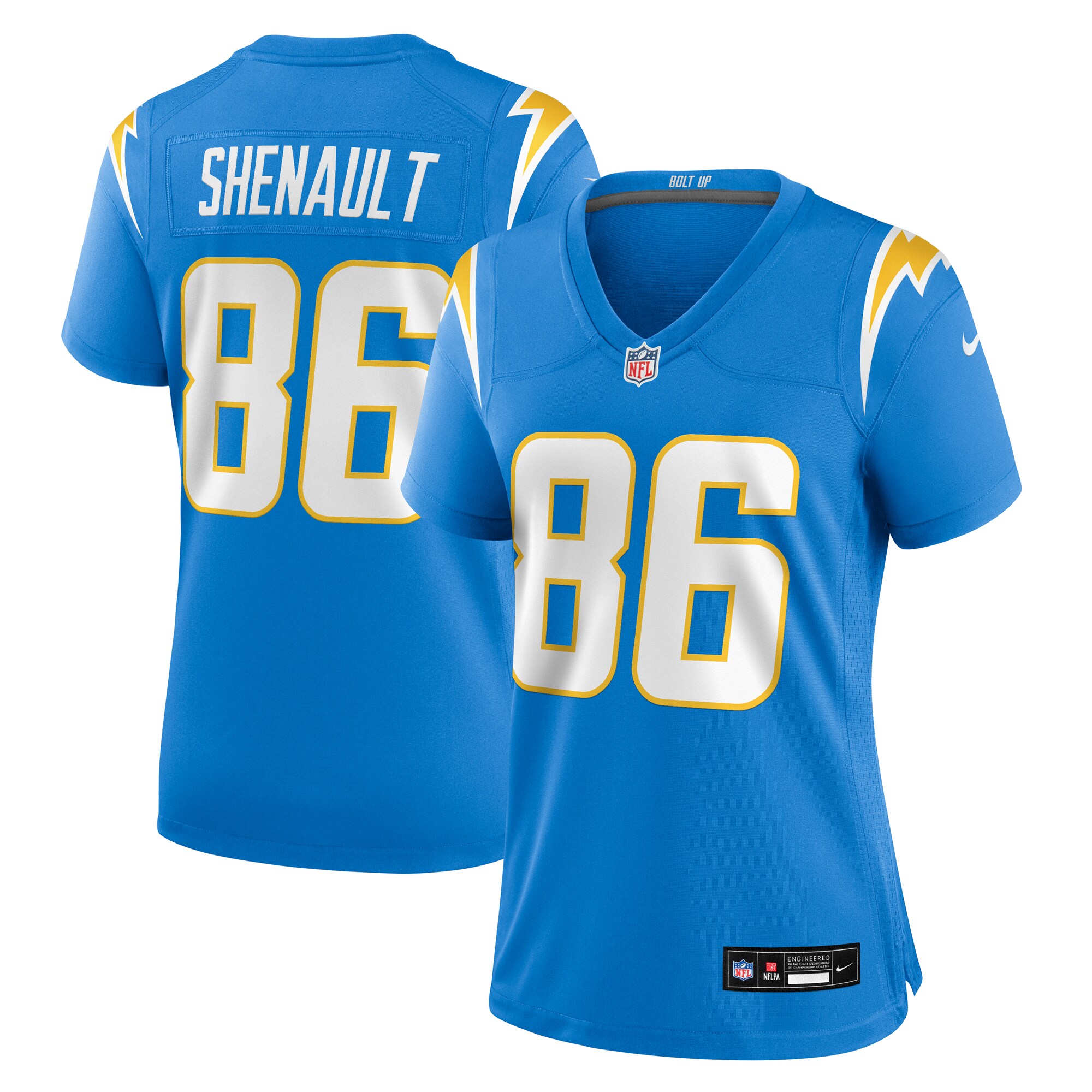 Los Angeles Chargers Laviska Shenault Jr. Powder Blue Team Game NFL Jersey Women's