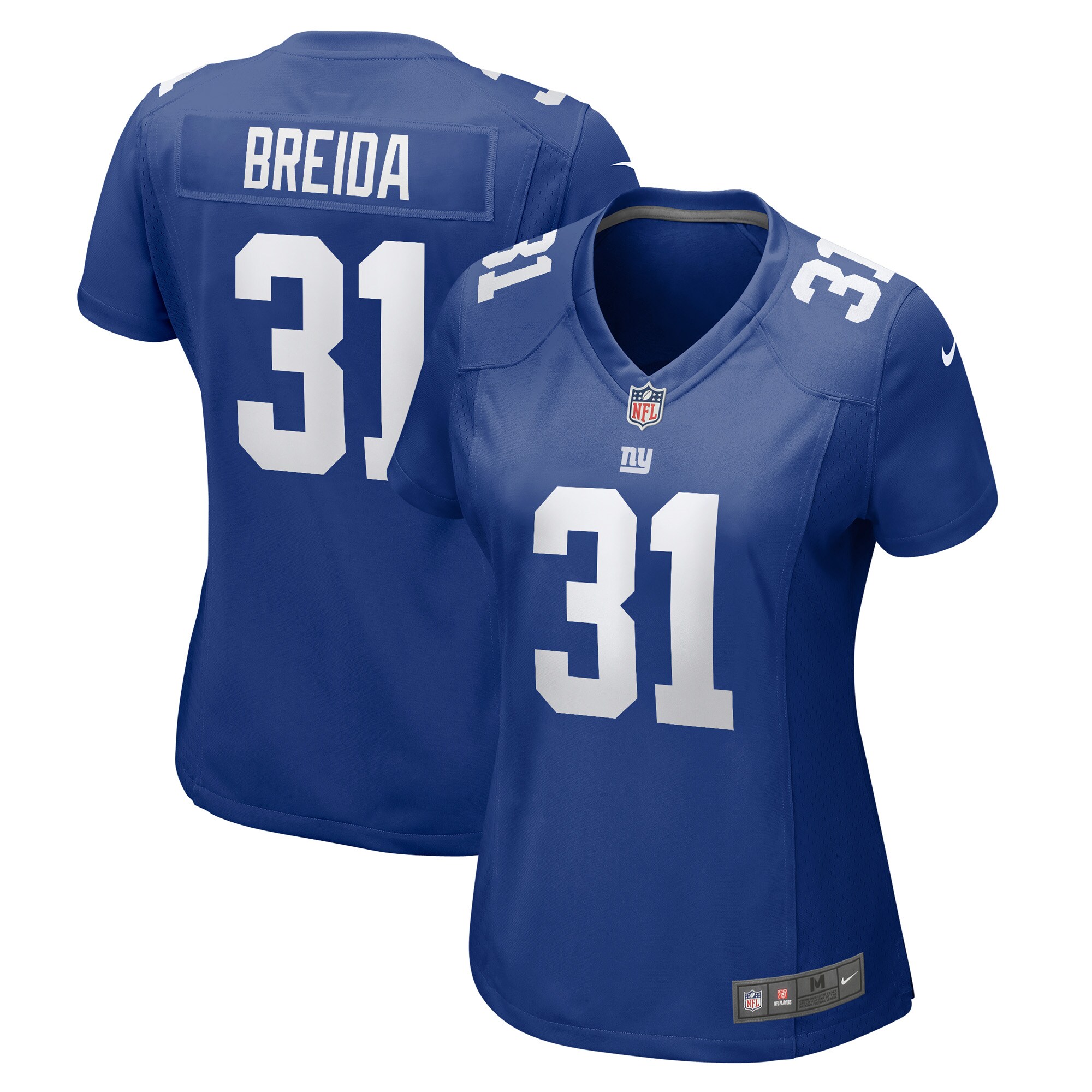 New York Giants Matt Breida Royal Game NFL Jersey Women's
