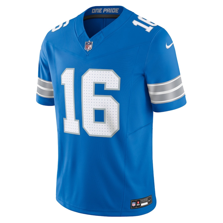 Jared Goff 16 Detroit Lions Vapor F.U.S.E. Limited Blue, Men NFL Jersey Men's