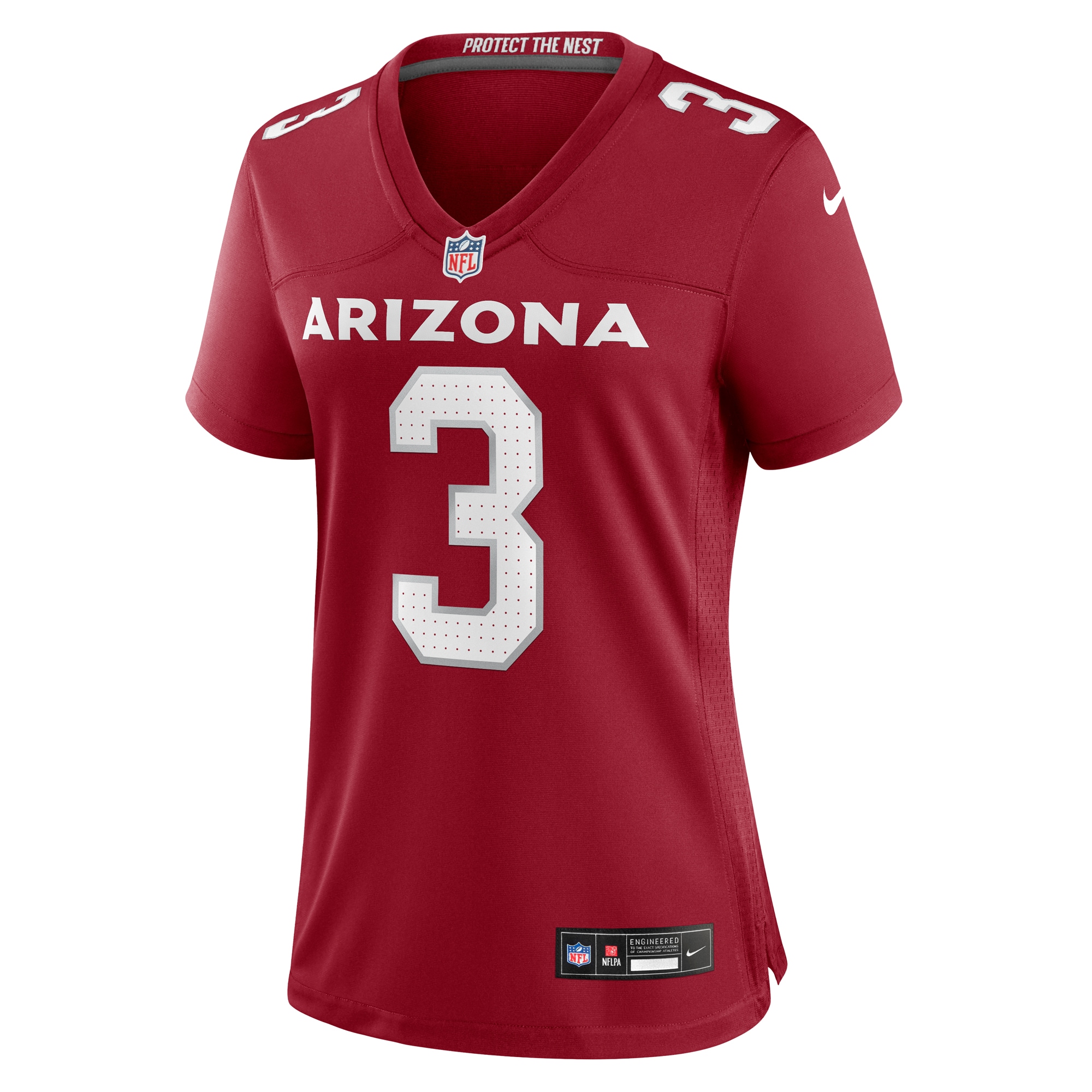 Arizona Cardinals Budda Baker Cardinal Team Game NFL Jersey Women's