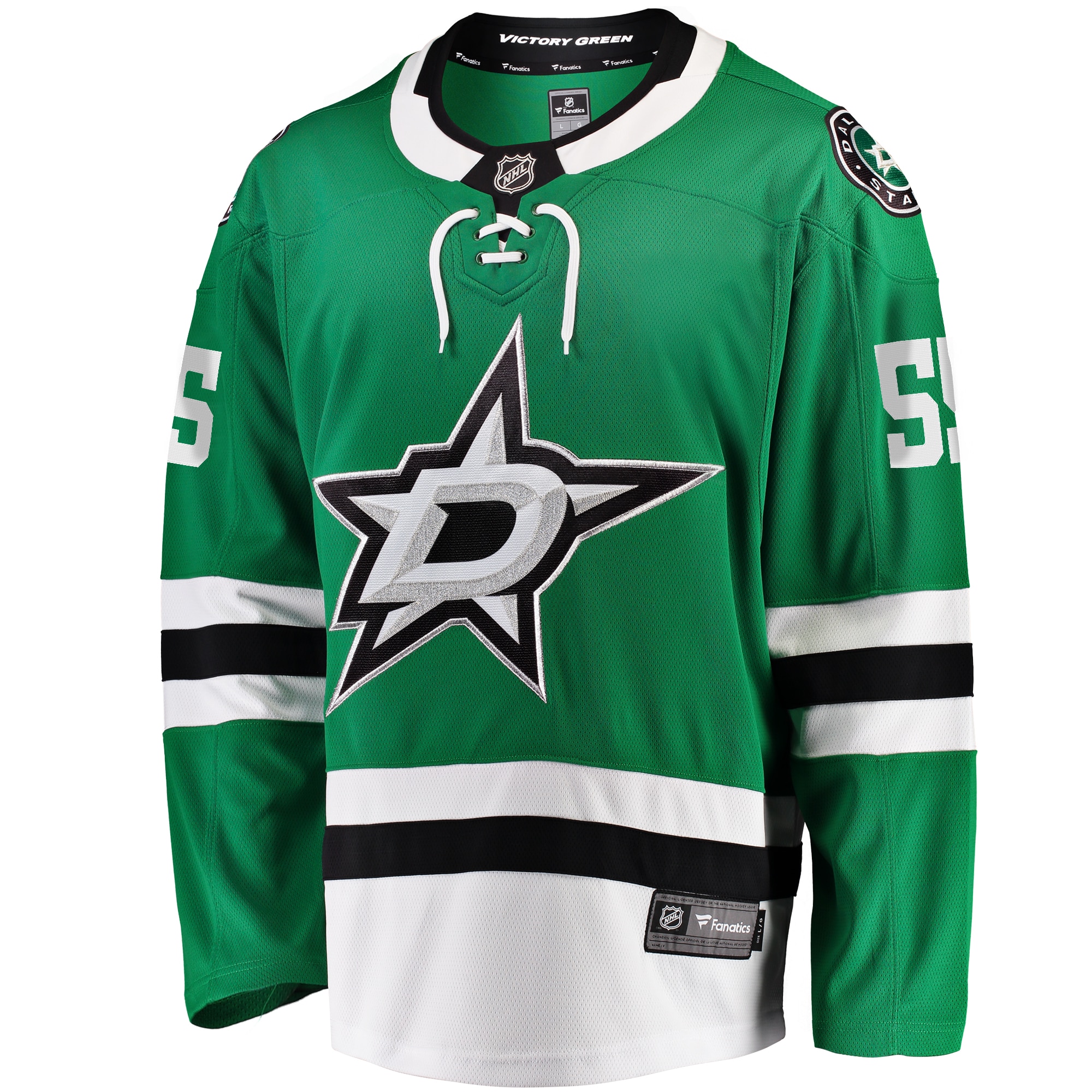 Dallas Stars Thomas Harley Kelly Green Home Premier Breakaway Player NHL Jersey Men's
