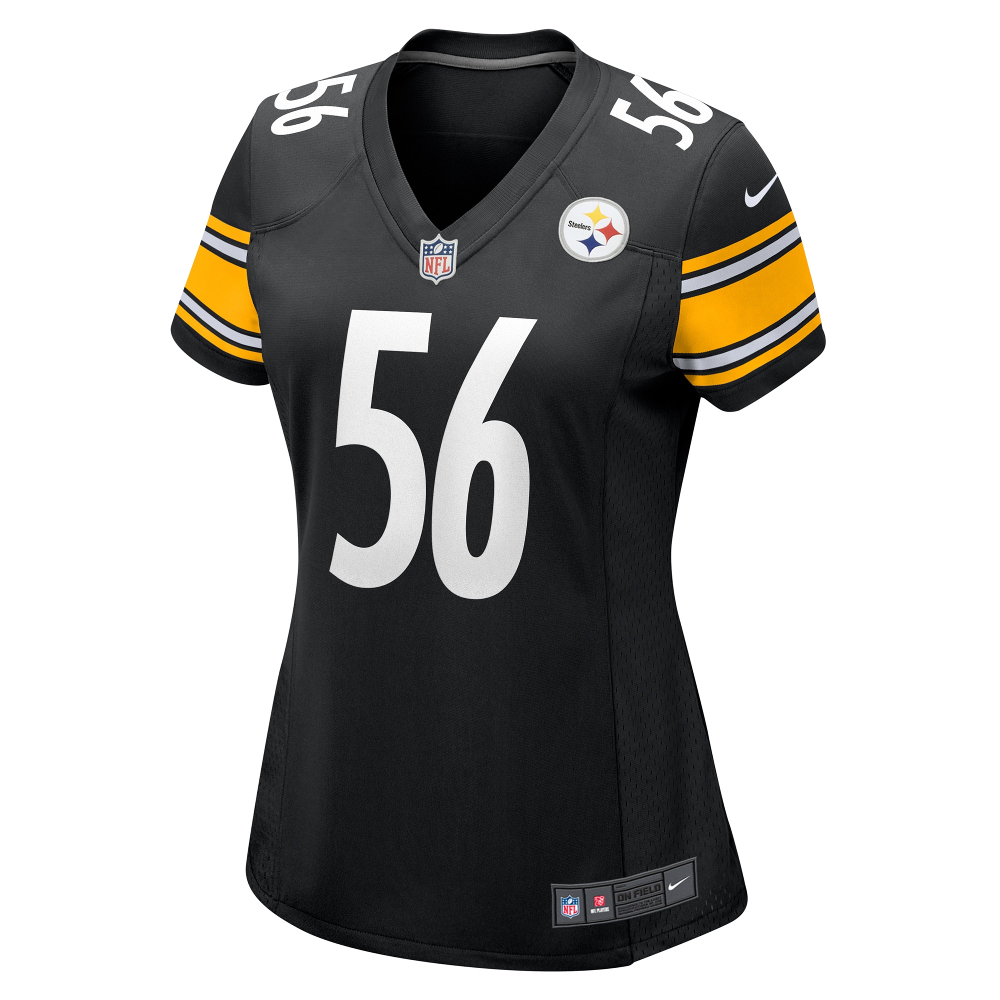 Pittsburgh Steelers Alex Highsmith Black Game NFL Jersey Women's