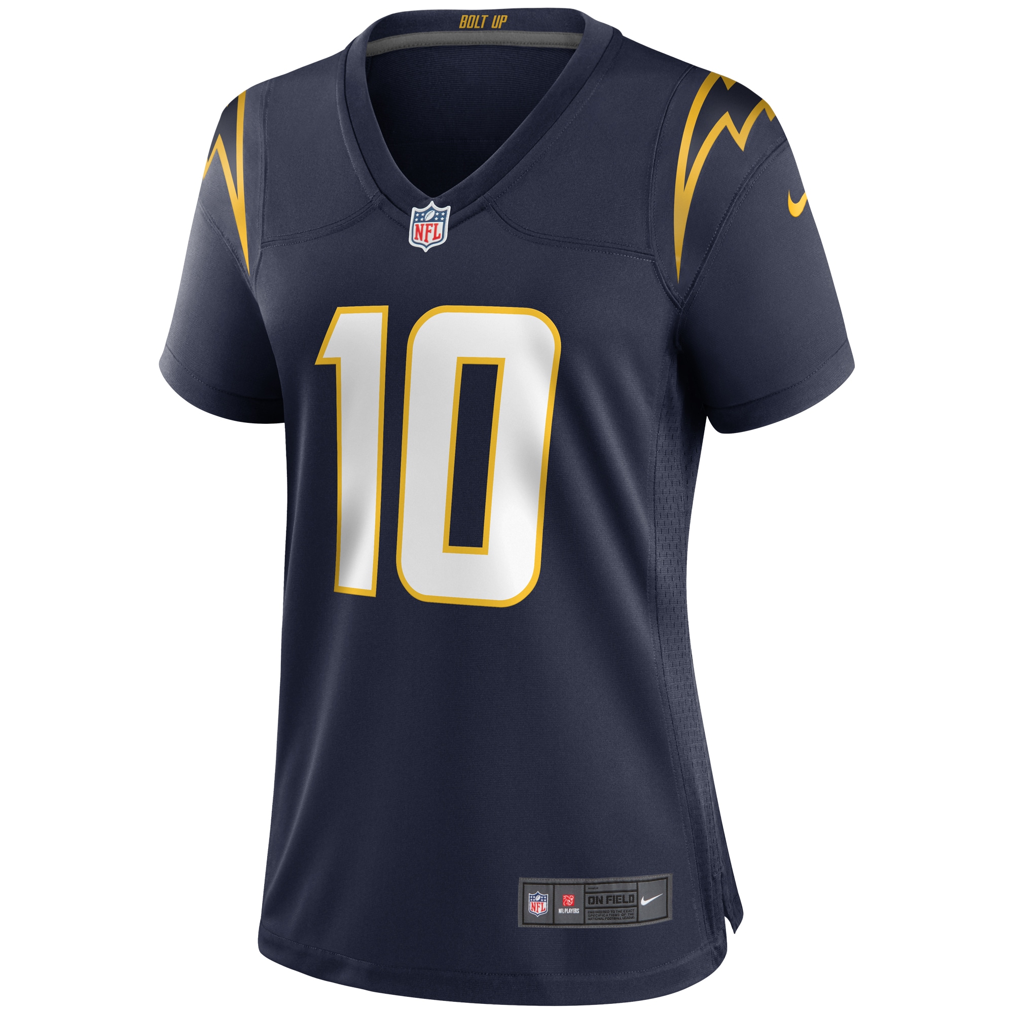 Los Angeles Chargers Justin Herbert Navy Alternate Game NFL Jersey Women's