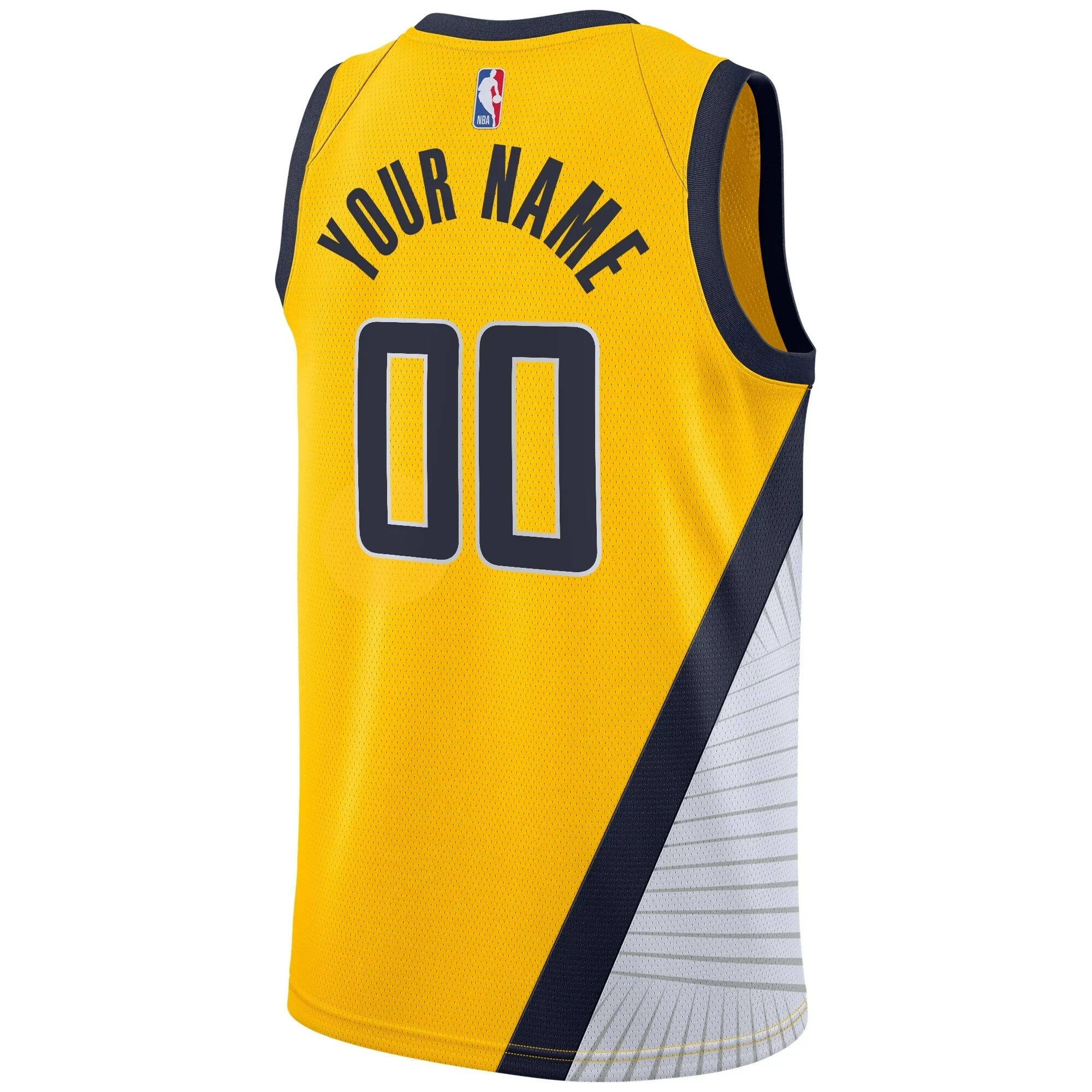 Indiana Pacers Swingman Custom Statement Edition Gold NBA Jersey Men's