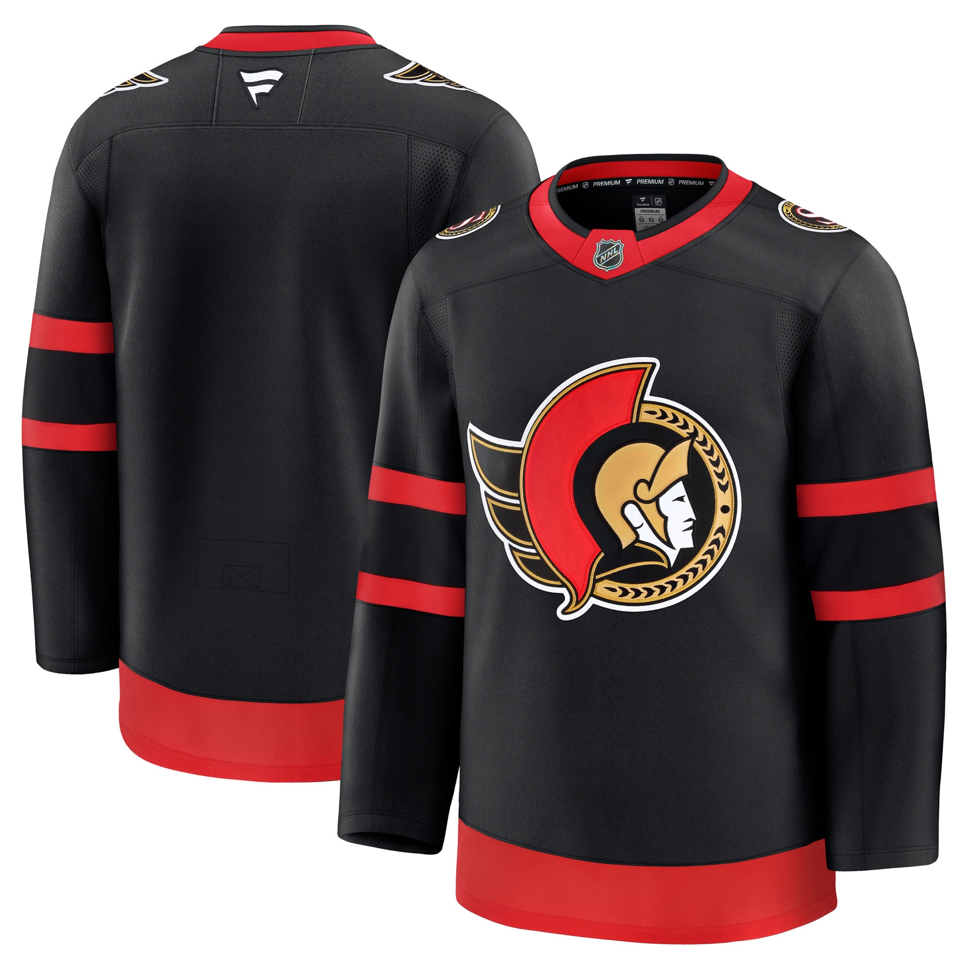 Ottawa Senators Black Home Premium NHL Jersey Men's