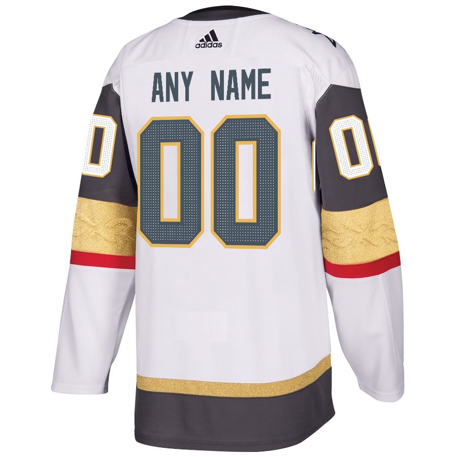 Vegas Golden Knights Stanley Cup 2023 Final Patch Away Breakaway Custom White NHL Jersey Men's