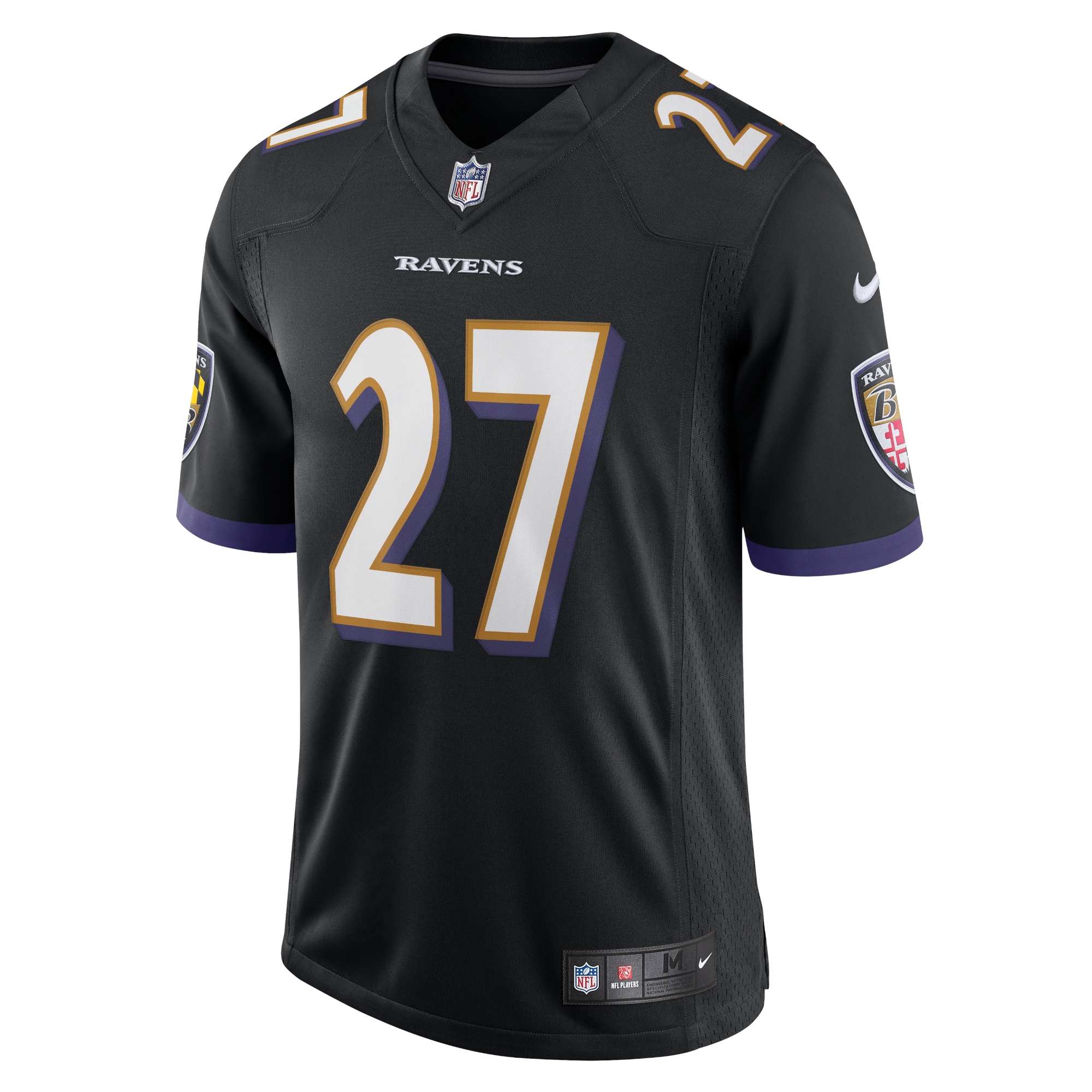 Baltimore Ravens J.K. Dobbins Black Vapor Limited NFL Jersey Men's