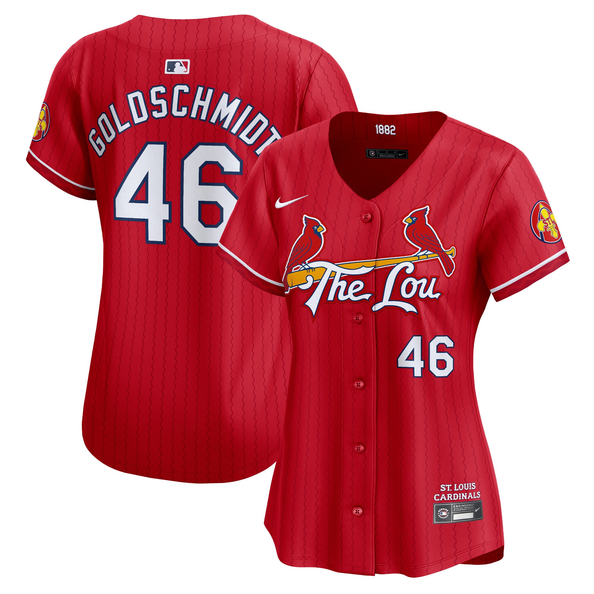 St. Louis Cardinals Paul Goldschmidt Red 2024 City Connect Limited Player MLB Jersey Women's