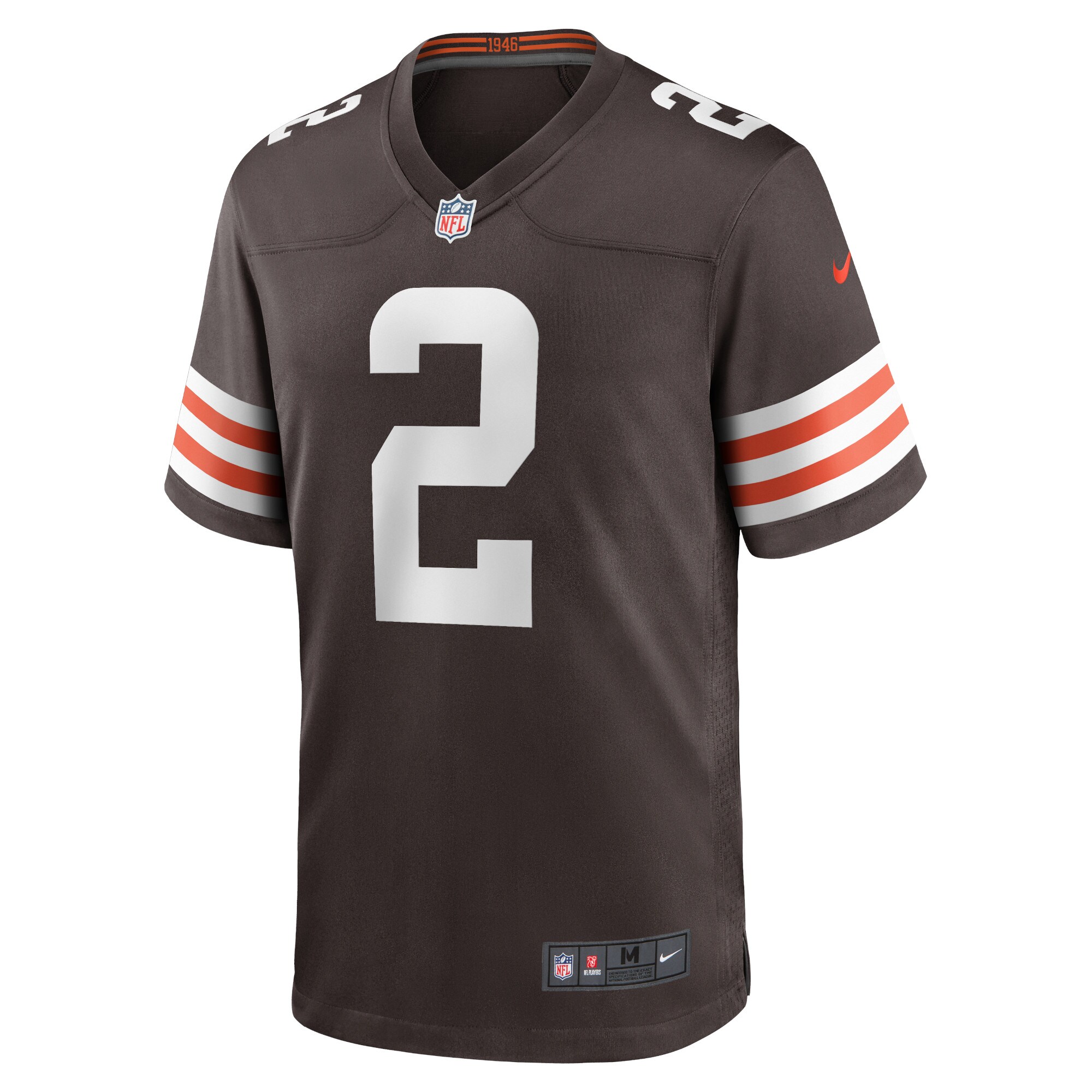 Cleveland Browns Amari Cooper Brown Player Game NFL Jersey Men's