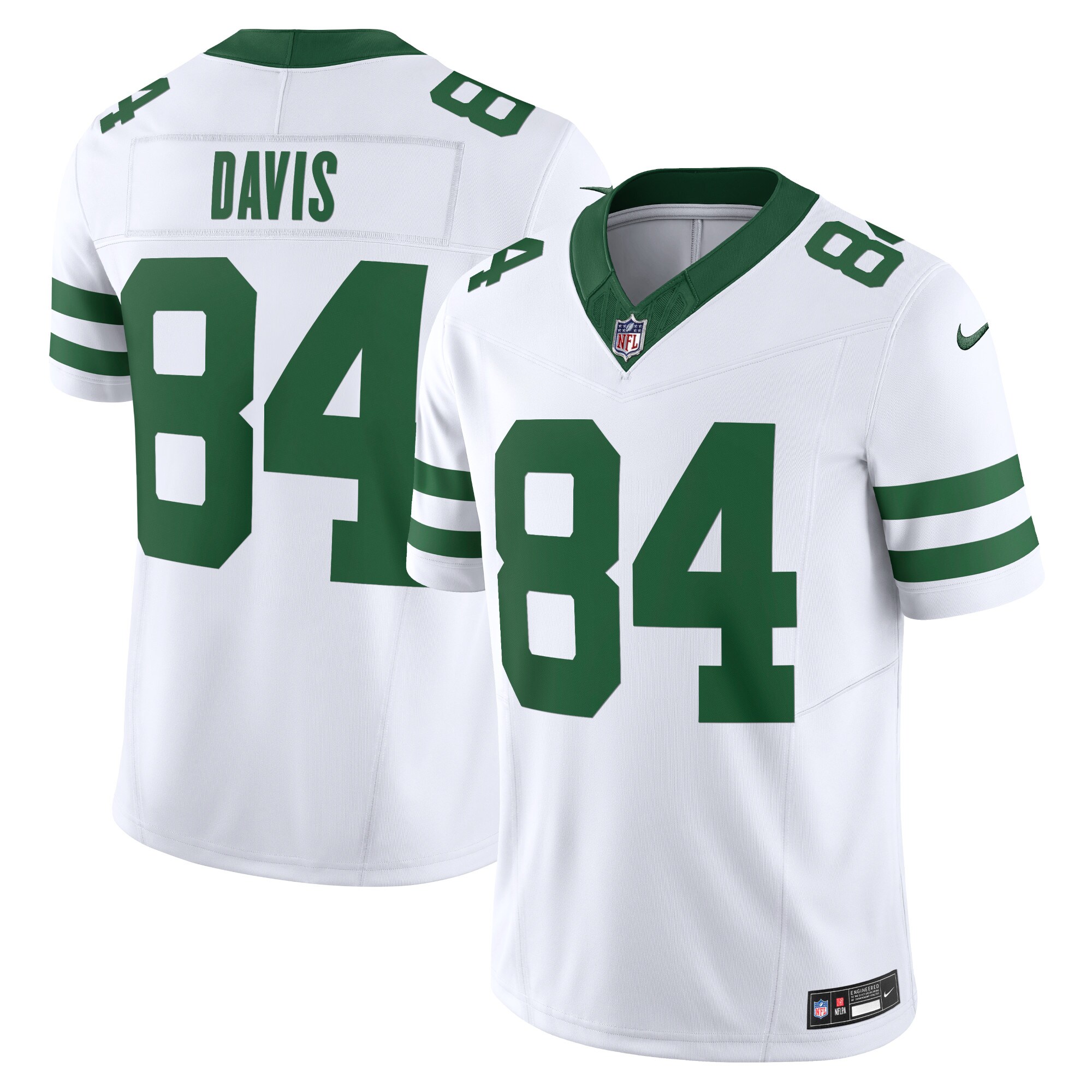 New York Jets Corey Davis Legacy White Vapor F.U.S.E. Limited NFL Jersey Men's
