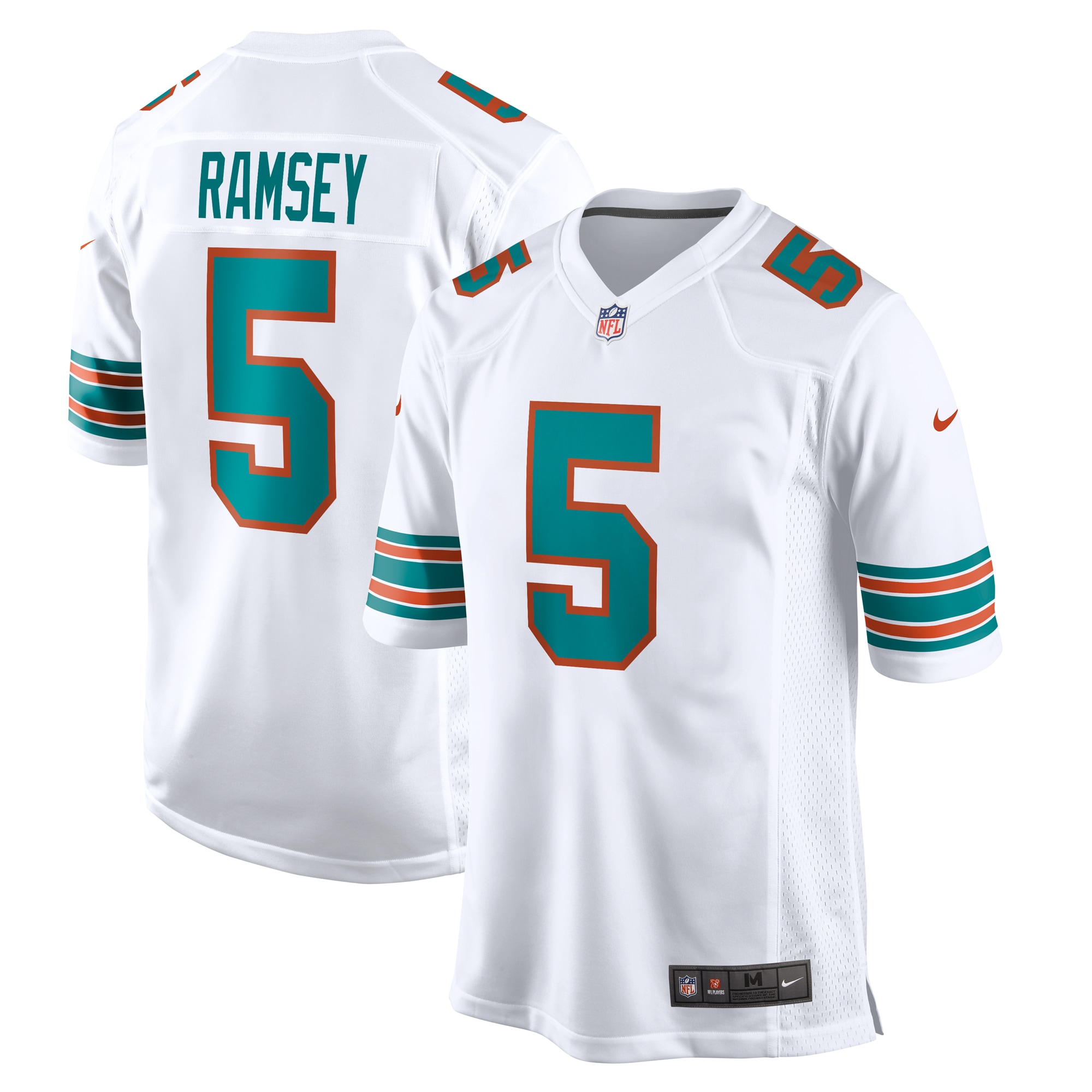 Miami Dolphins Jalen Ramsey White Alternate Game NFL Jersey Men's