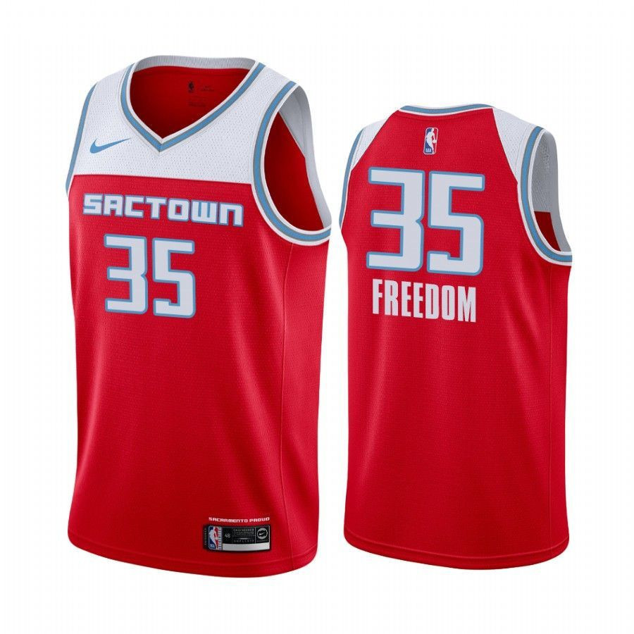 Marvin Bagley Iii Freedom Kings City NBA Jersey Men's