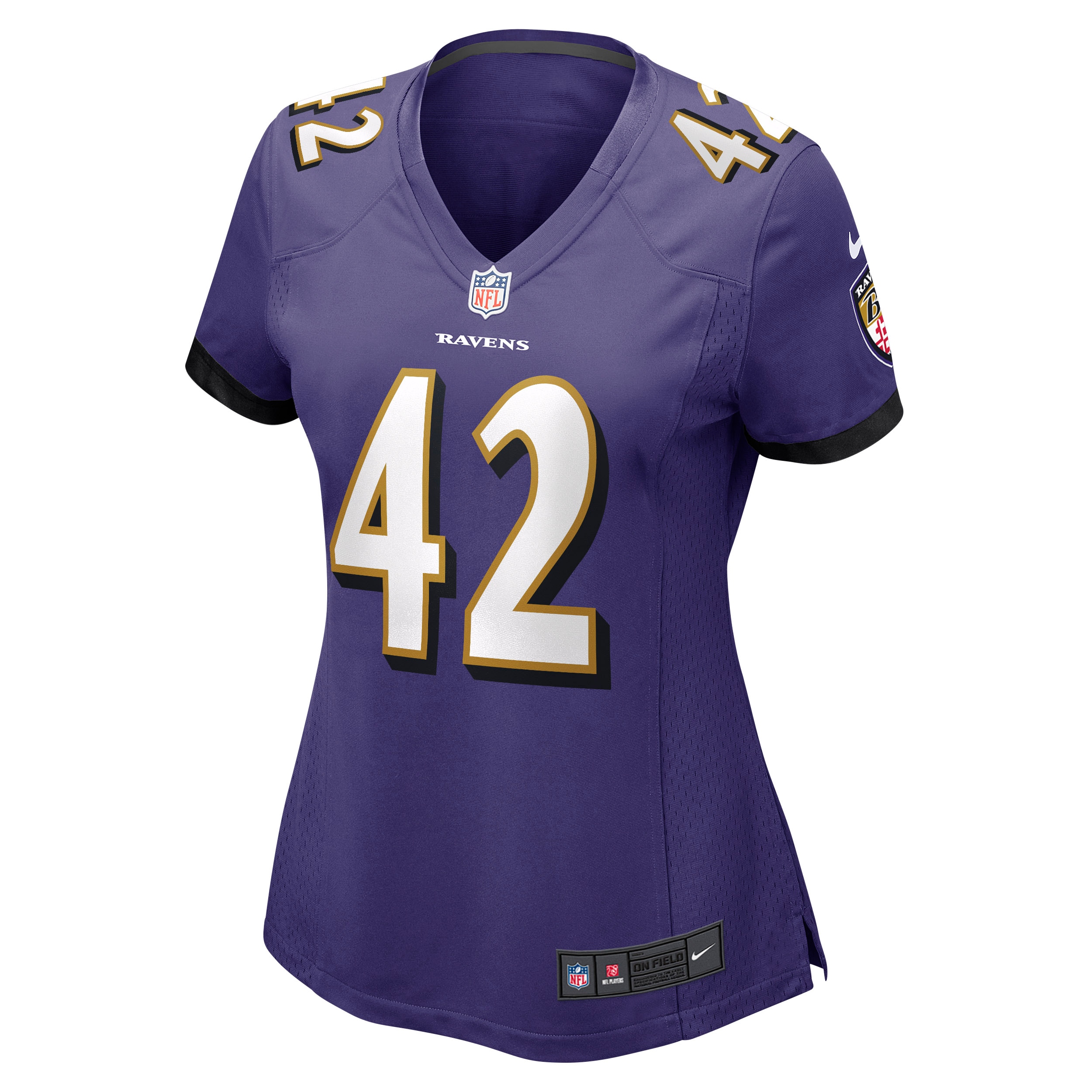 Baltimore Ravens Patrick Ricard Purple Game NFL Jersey Women's