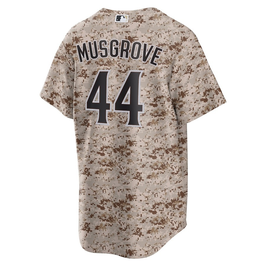Joe Musgrove 44 San Diego Padres USMC Alternate Camo MLB Jersey Men's