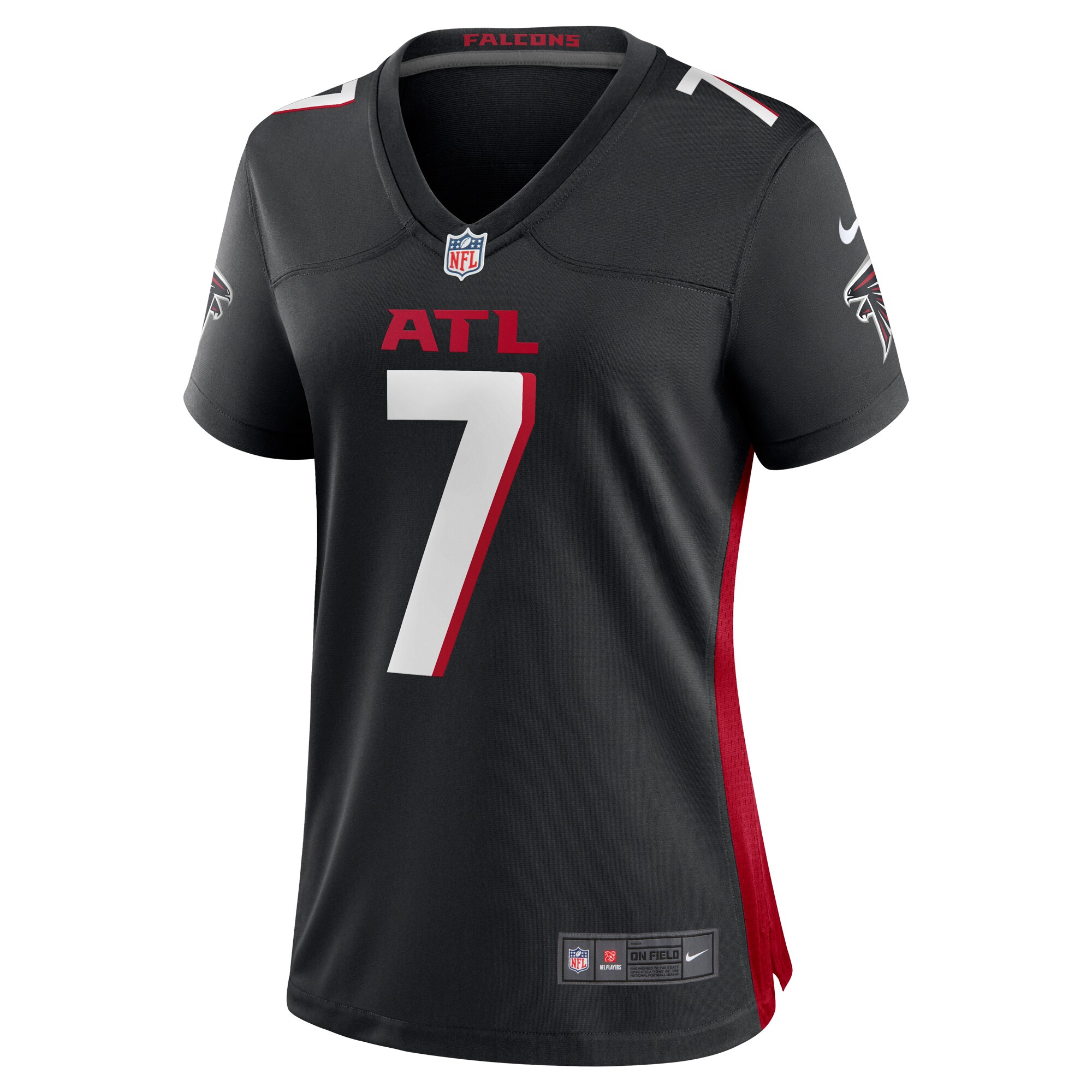 Atlanta Falcons Bijan Robinson Black Player NFL Jersey Women's