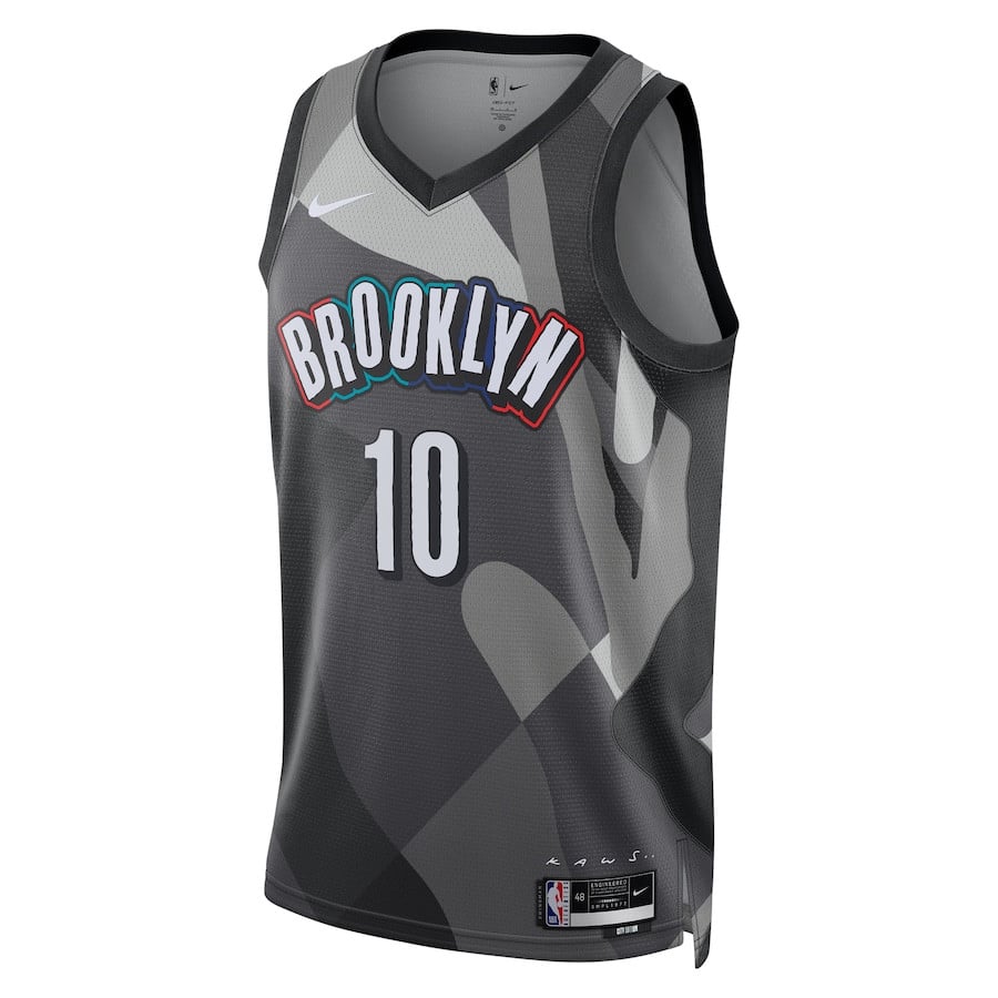 Ben Simmons 10 Brooklyn Nets Unisex 2024/25 Swingman Player City Edition Gray NBA Jersey Unisex