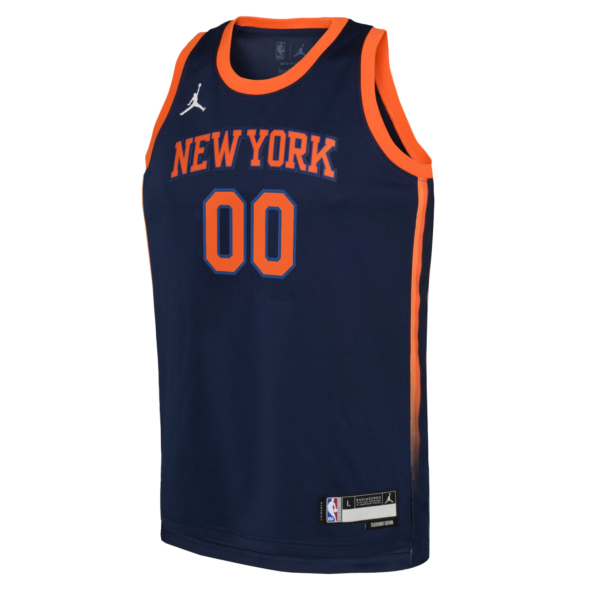 New York Knicks Jordan Statement Swingman 22 Custom NBA Jersey Youth