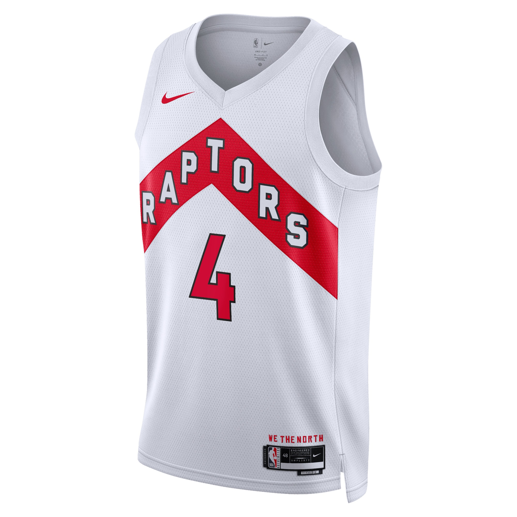 Toronto Raptors Association Edition Swingman White Scottie Barne Unisex NBA Jersey Unisex