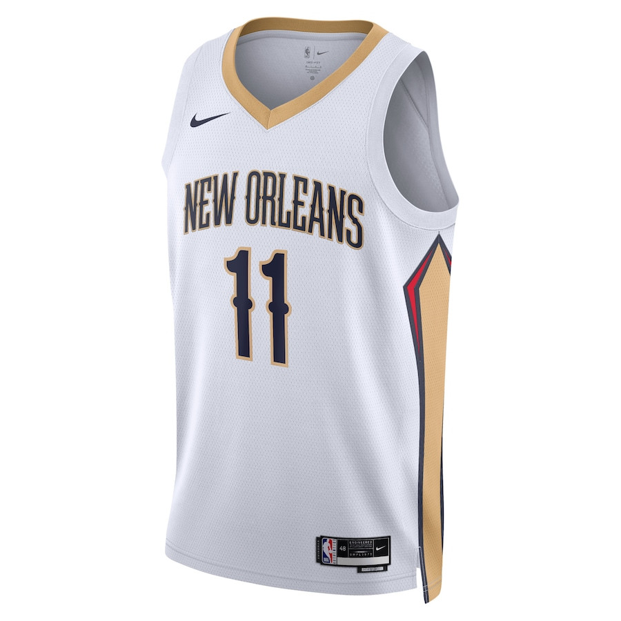 Dyson Daniels 11 New Orleans Pelicans Unisex Swingman Association Editio White NBA Jersey Unisex